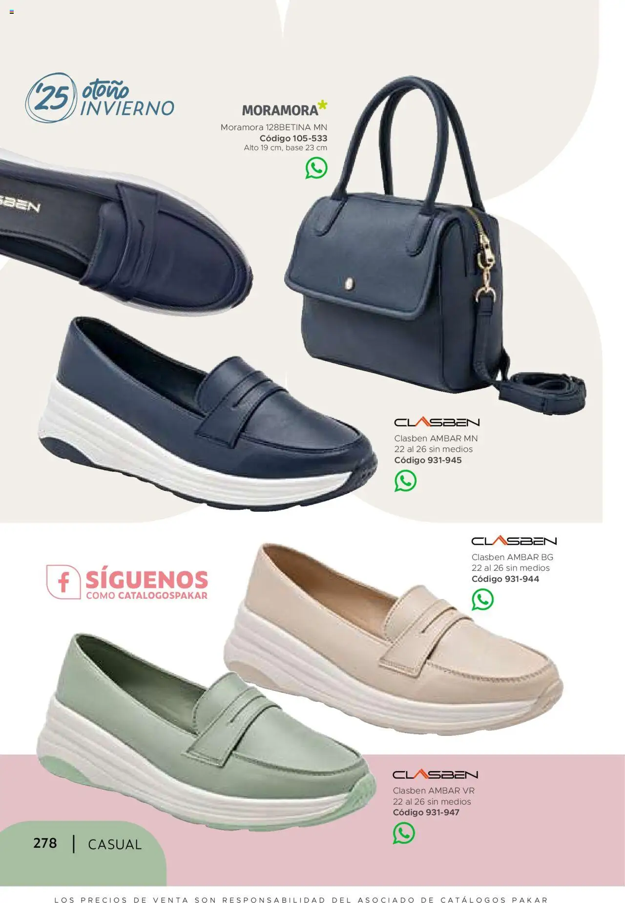 Nuevas ofertas de SC Pakar válidas en toda la República Mexicana desde el 24.07.2025. ¡Encuentra las mejores ofertas en SC Pakar - Catálogo Casual otoño / invierno! | Página: 278