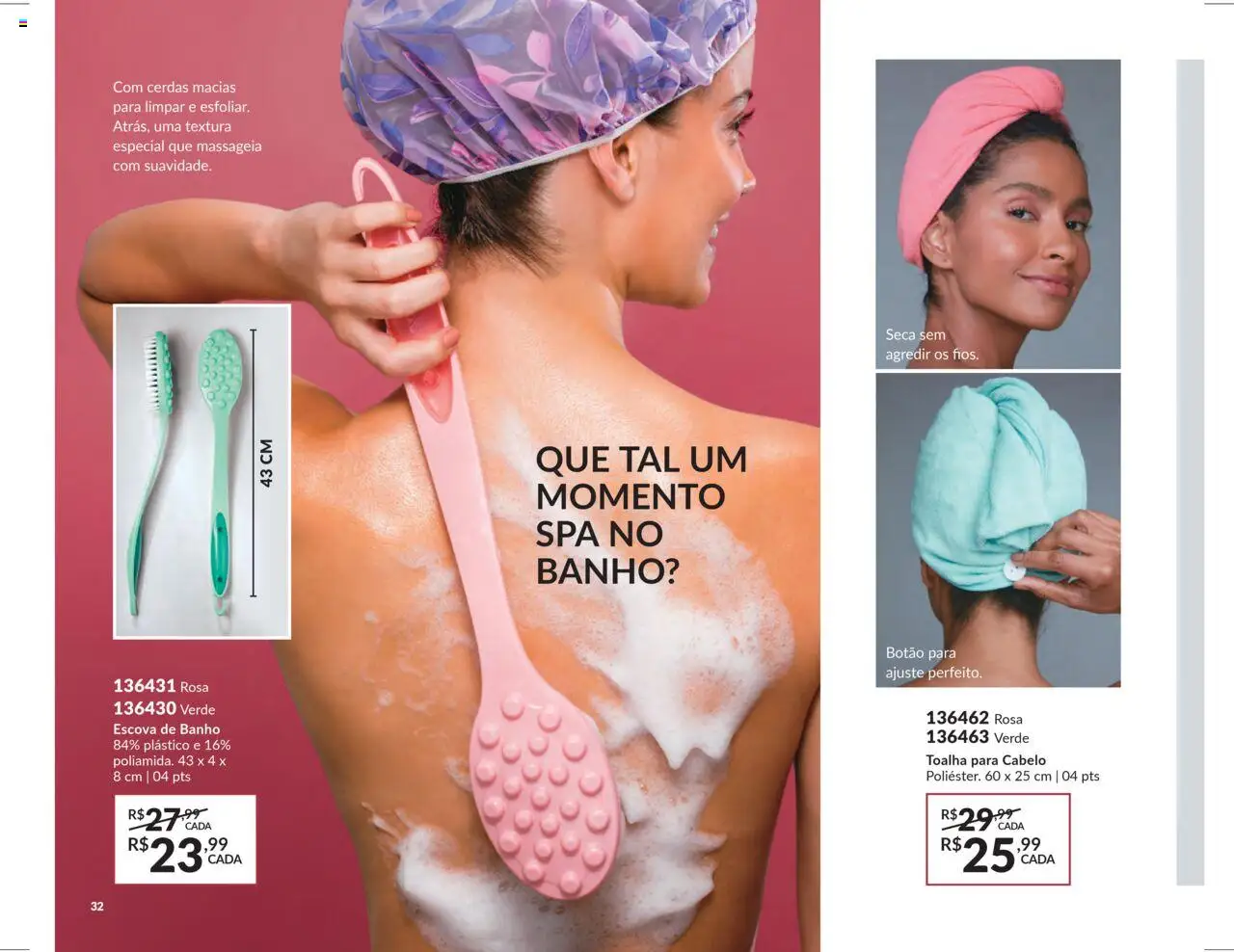 Avon Folheto - válido de 16.06.2025 | Página: 32 | Produtos: Escova