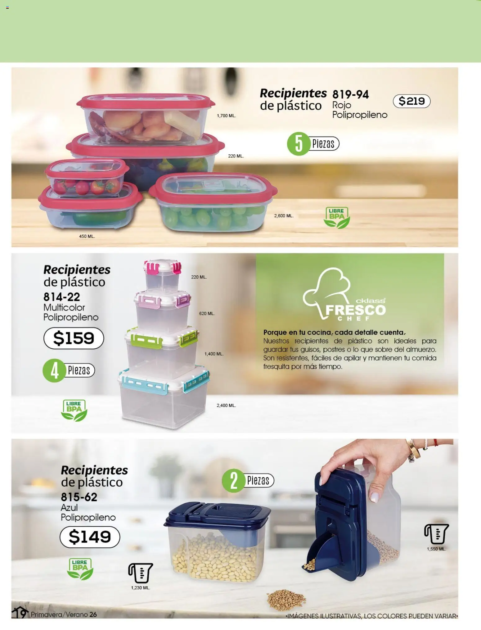 Nuevas ofertas de Cklass válidas en toda la República Mexicana desde el 02.01.2026. ¡Encuentra las mejores ofertas en Cklass catálogo Home! | Página: 20 | Productos: Sobre