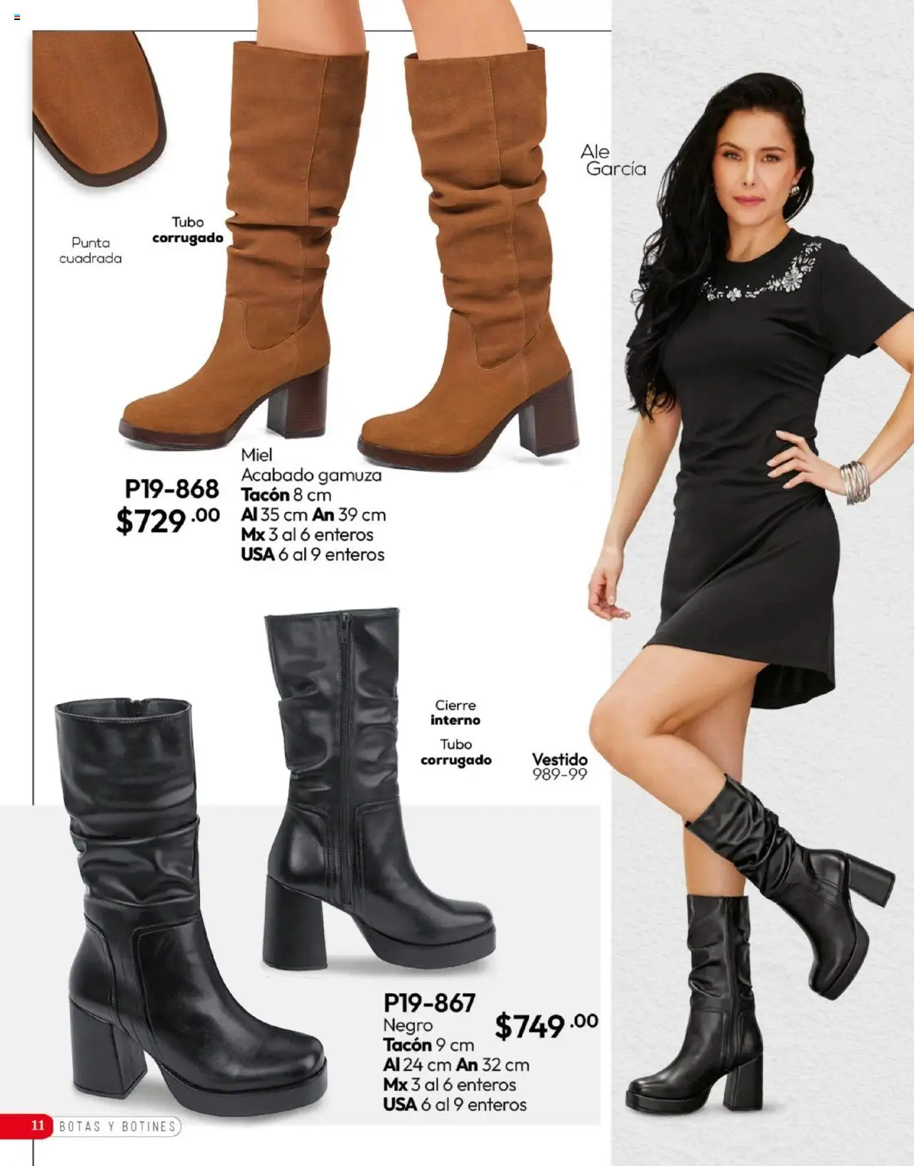 Nuevas ofertas de Cklass válidas en toda la República Mexicana desde el 16.09.2025. ¡Encuentra las mejores ofertas en Cklass - Catálogo Invierno Calzado! | Página: 12 | Productos: Botas, Gamuza, Vestido, Botines