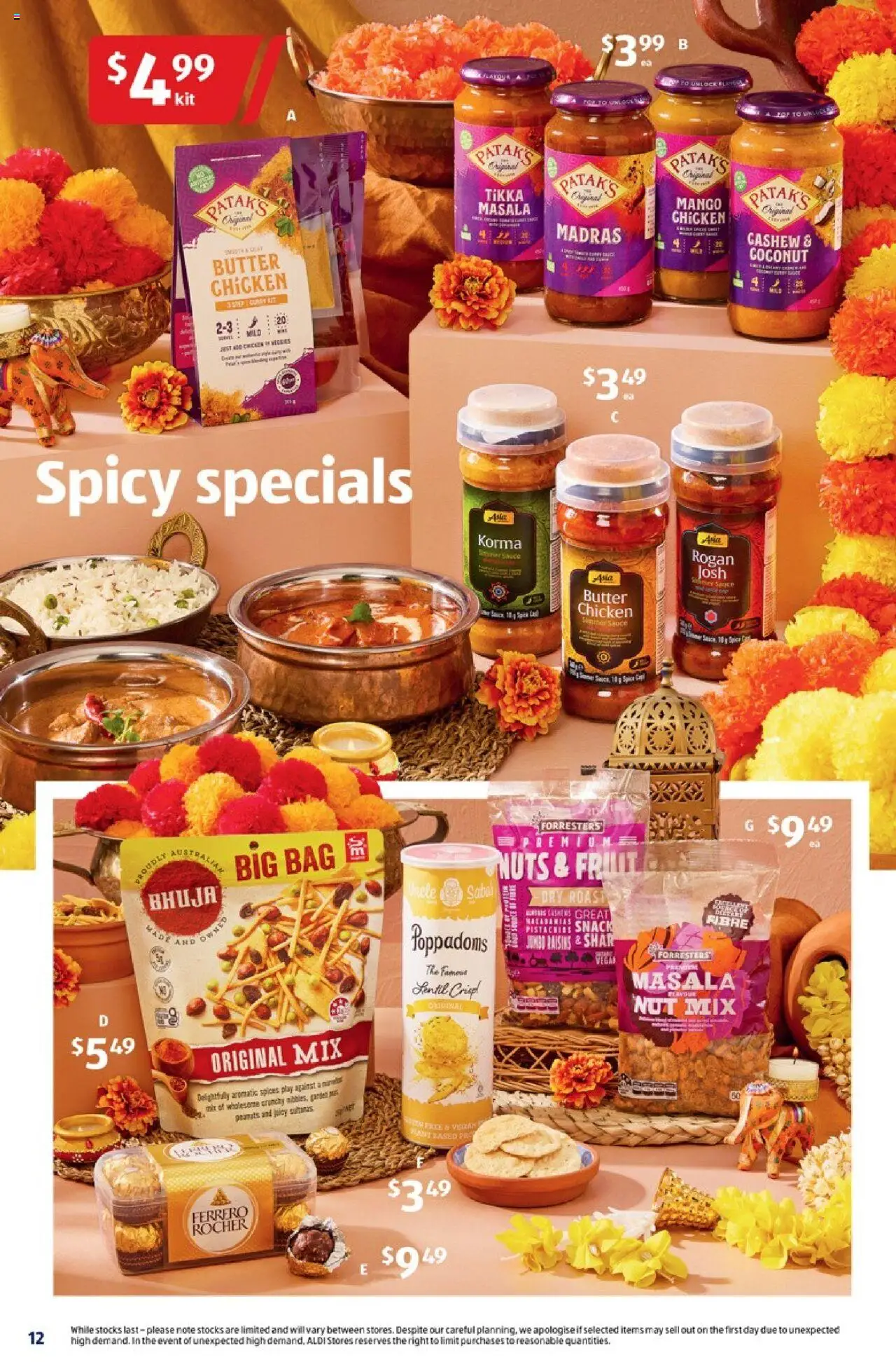 Aldi catalogue - valid from 01.10.2025 | Page: 12 | Products: Plant, Butter, Chicken, Peanuts