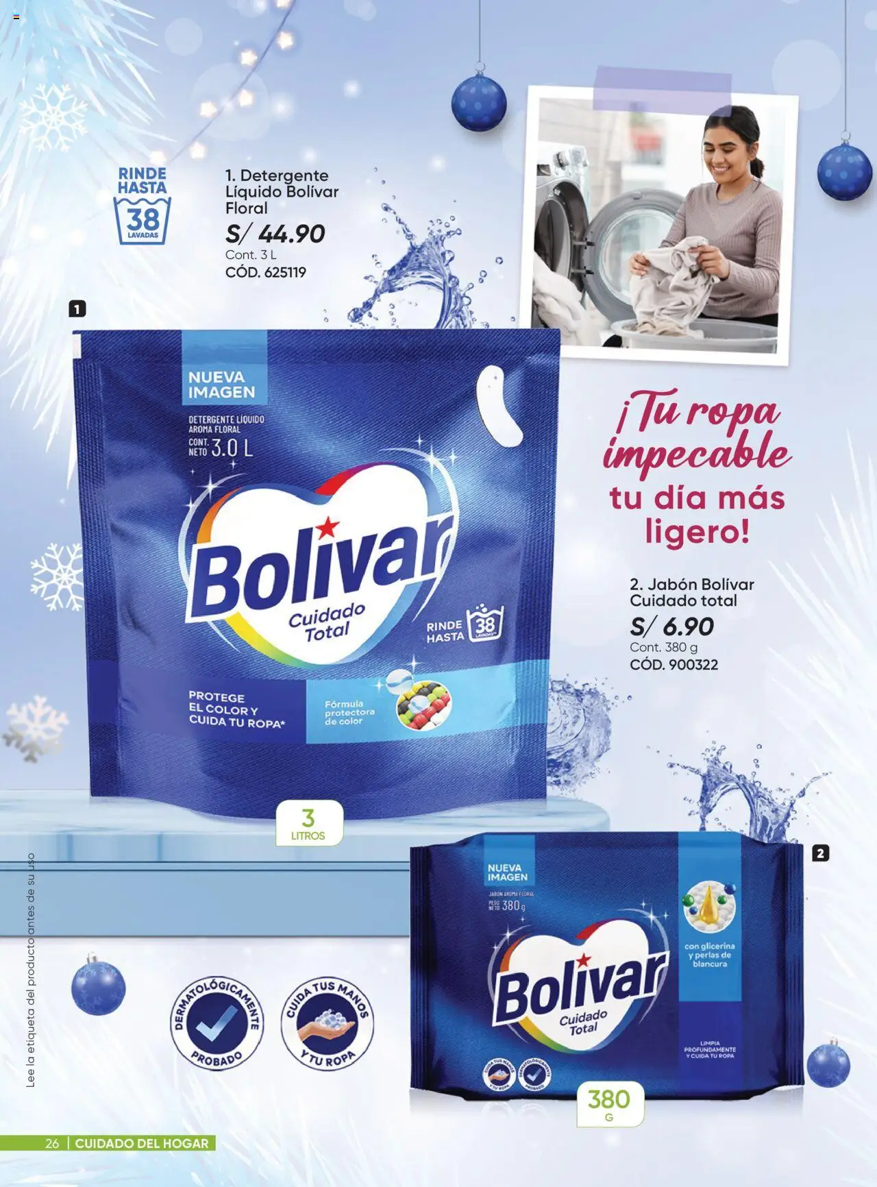 Catálogo Azzorti válido desde 15.10.2025 | Página: 26 | Productos: Jabón, Detergente, Ropa, Peso