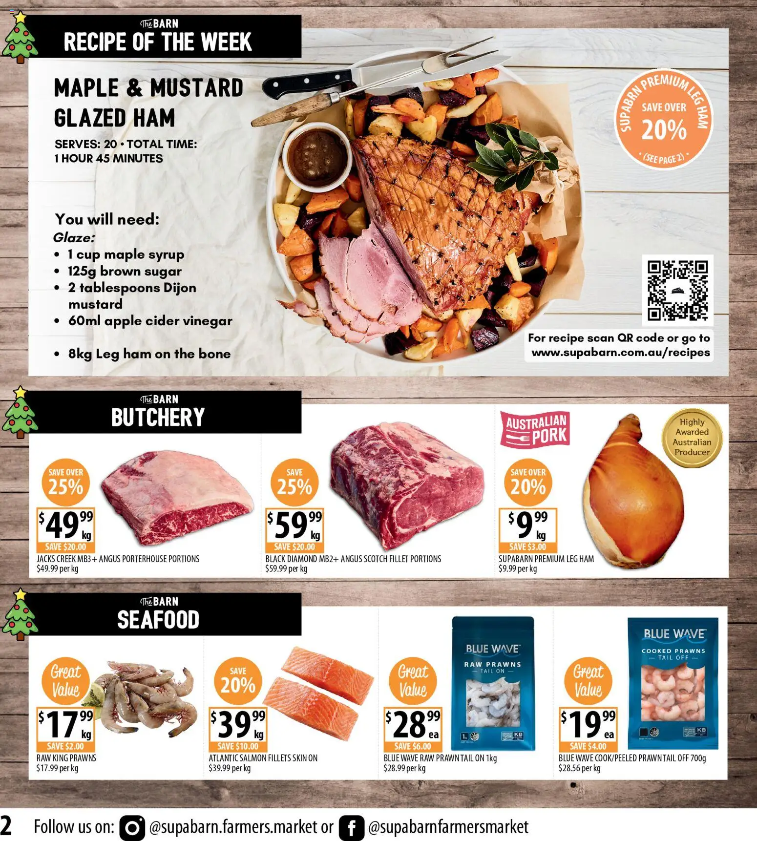 Supabarn catalogue - valid from 17.12.2025 | Page: 2 | Products: Pork, Mustard, Sugar, Vinegar
