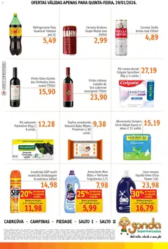 Sonda - Ofertas Quinta da Economia - Pré-Visualização do folheto da loja Sonda, válido de 29.01.2026 | Página: 4 | Produtos: Perfume, Creme, Bebida, Toalha umedecida