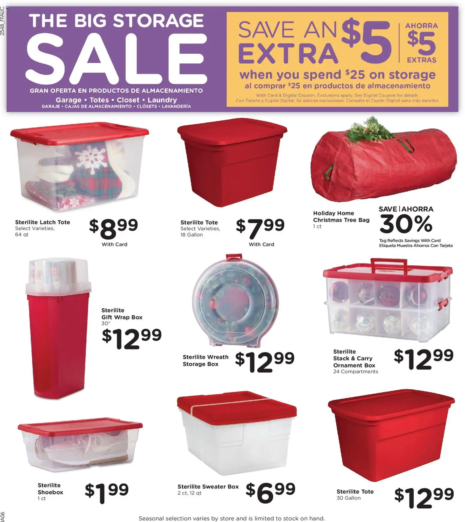 Fry's Food Weekly Ad - valid from 02.01.2026 | Page: 14 | Products: Box, Shoebox, Sweater, Bag