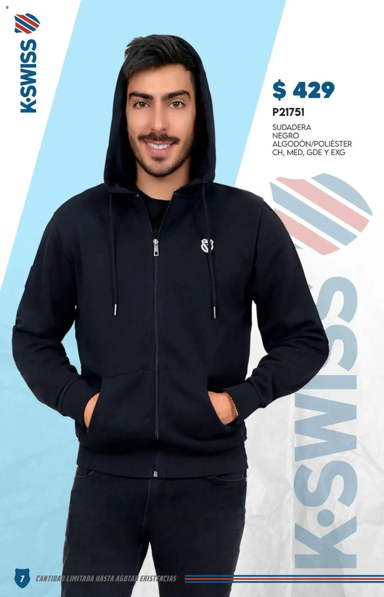 Nuevas ofertas de Cklass válidas en toda la República Mexicana desde el 29.09.2025. ¡Encuentra las mejores ofertas en Cklass - Catálogo Especial K-Swiss! | Página: 8 | Productos: Sudadera