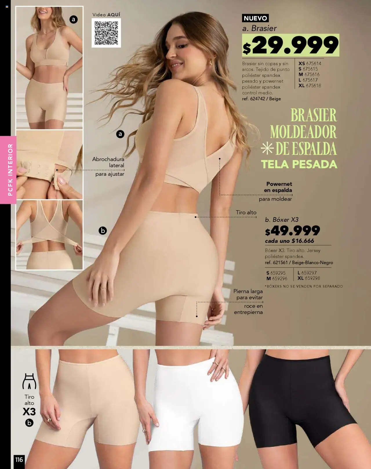Pacifika revista - valida desde el 01.08.2025 | Página: 125 | Productos: Video, Boxers, Brasier
