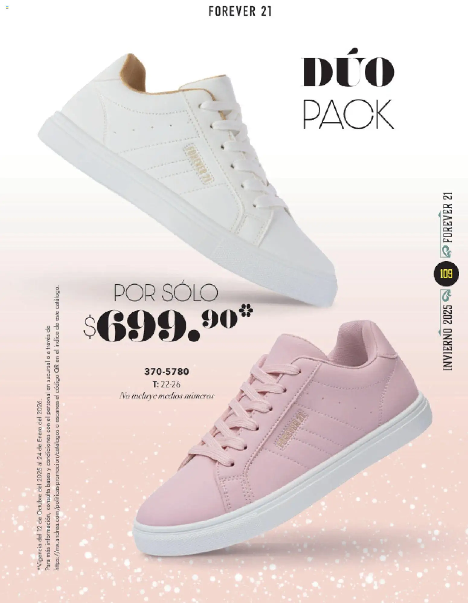 Nuevas ofertas de Andrea válidas en toda la República Mexicana desde el 26.11.2025. ¡Encuentra las mejores ofertas en Andrea catálogo Invierno! | Página: 109