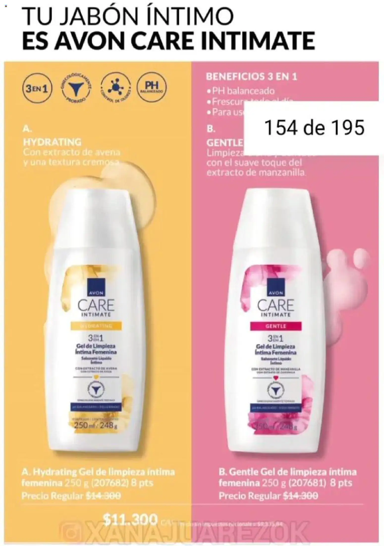 Catálogo AVON Campaña 1/2026 │ válido desde el 01.01.2026 | Página: 144 | Productos: Avena, Jabón