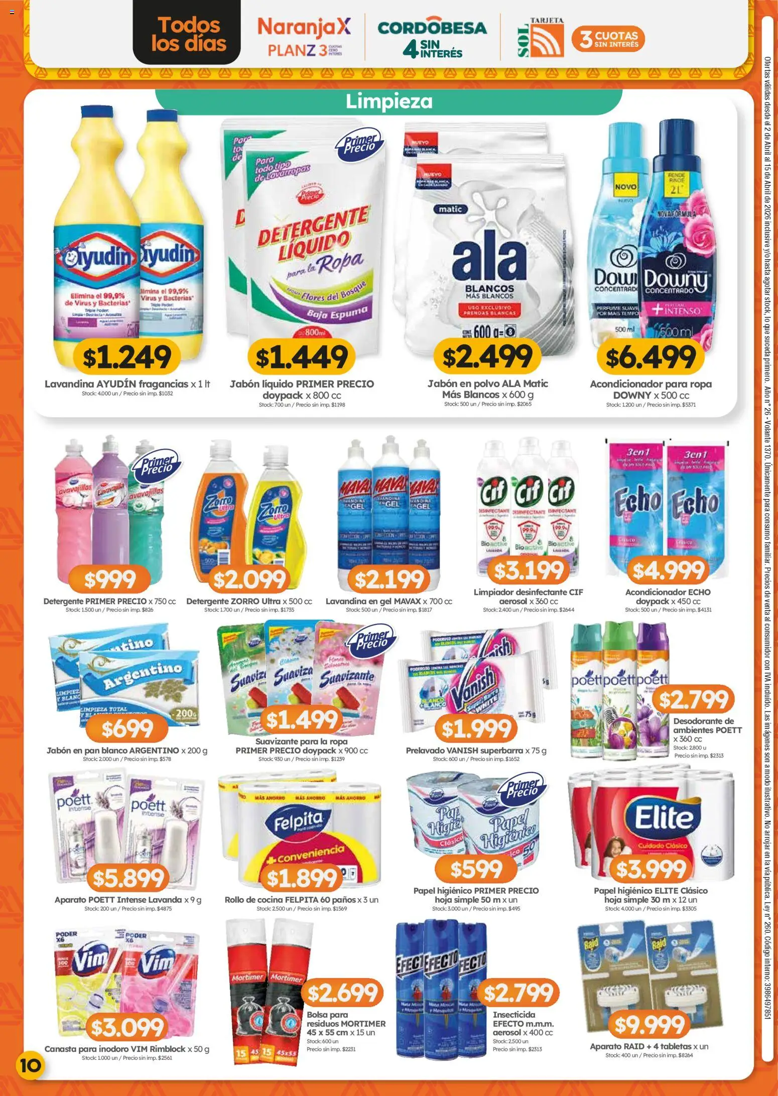 Cordiez ofertas │ válido desde el 02.04.2026 | Página: 10