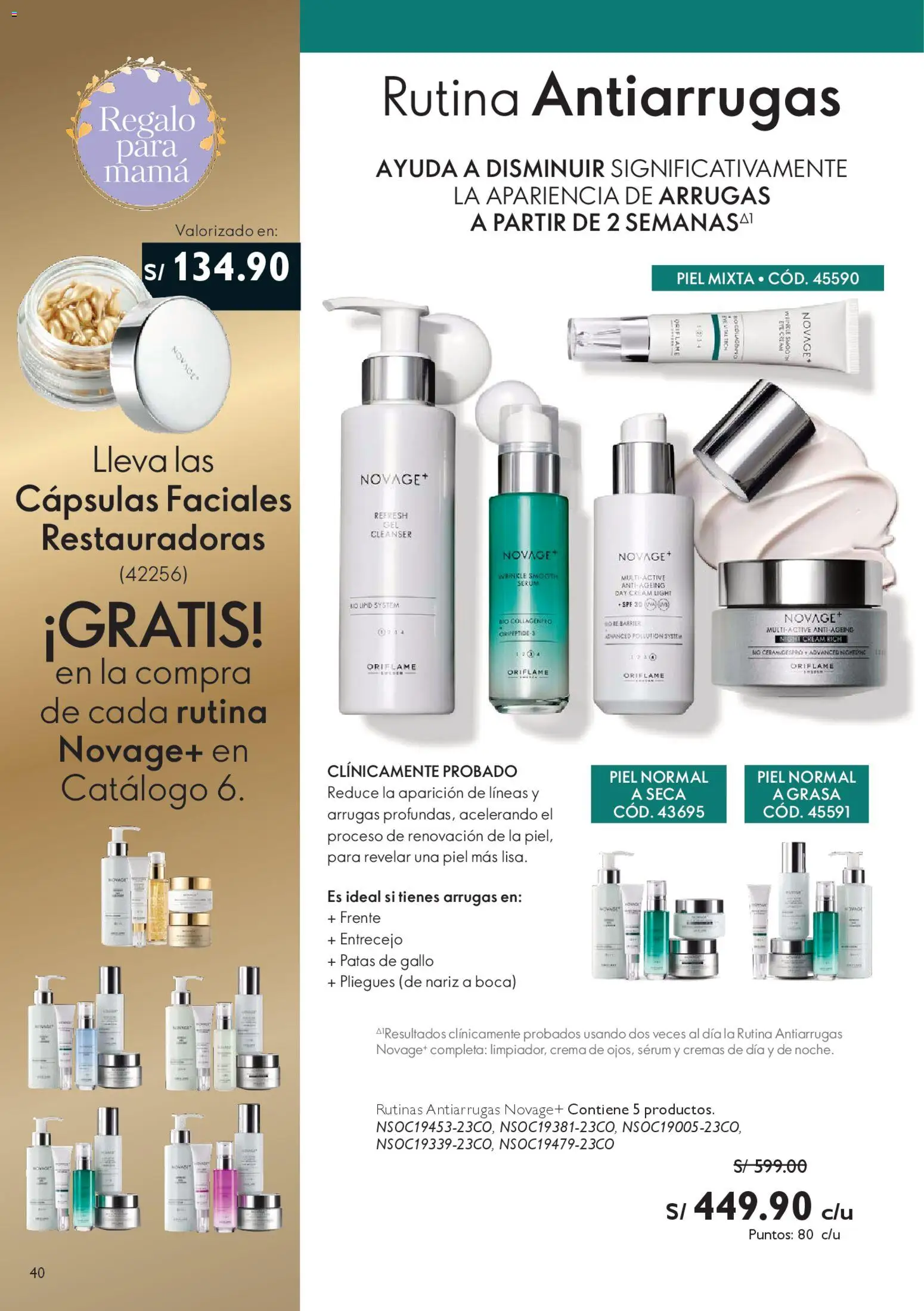 Catálogo Oriflame válido desde 18.04.2026 | Página: 40 | Productos: Crema