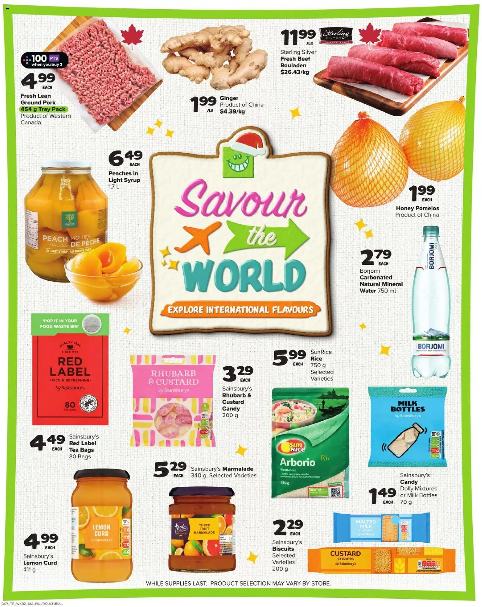 Thrifty Foods flyer valid from 04.12.2025 | Page: 15 | Products: Rice, Tea, Beef, Milk