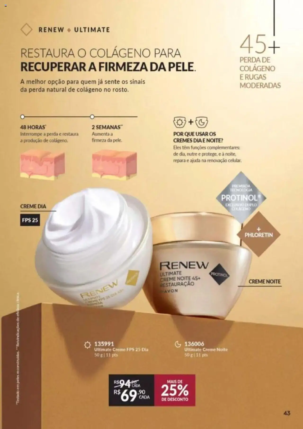 Avon Folheto - válido de 26.09.2025 | Página: 43 | Produtos: Colágeno, Creme