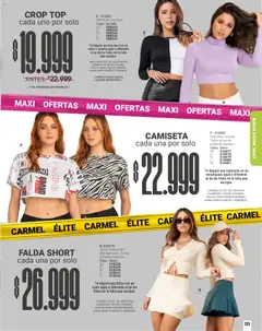 Carmel - Carmel C01 2026 -  Vista previa de la revista de la tienda Carmel valido desde el 01.01.2026 | Página: 125 | Productos: Té, Falda, Camiseta, Top
