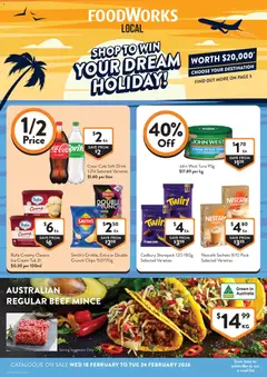 Preview of Foodworks Catalogue VIC - valid from 18.02.2026