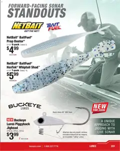 Preview of Cabela's weekly ads valid from 22.01.2026 | Page: 201 | Products: Hook, Bait