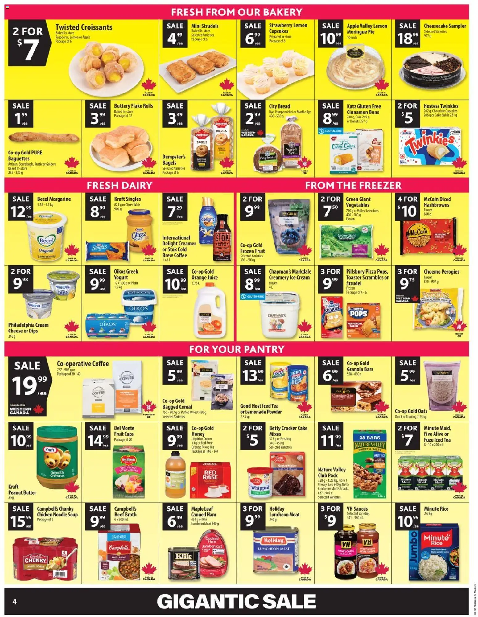 Co-op Food flyer valid from 22.01.2026 | Page: 7 | Products: Toaster, Cheese, Bread, Coffee