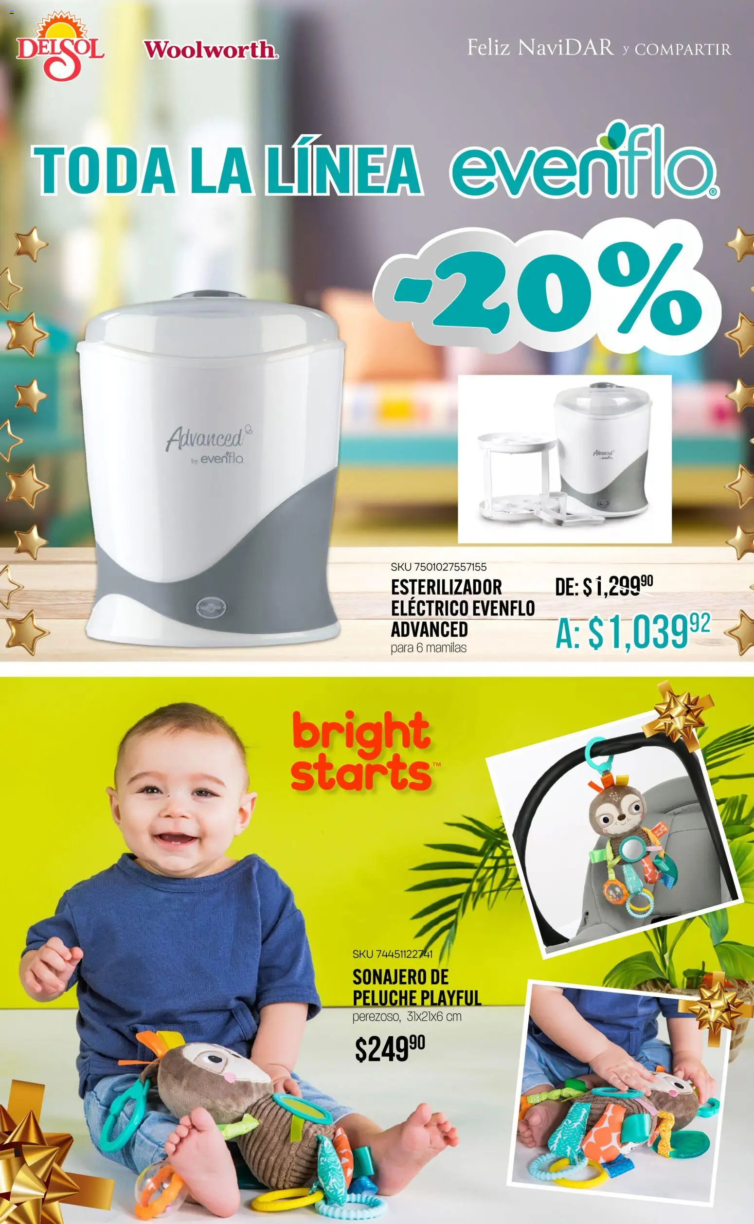 Nuevas ofertas de Del Sol y Woolworth válidas en toda la República Mexicana desde el 06.11.2025. ¡Encuentra las mejores ofertas en Del Sol y Woolworth catálogo Regalos 2025! | Página: 40