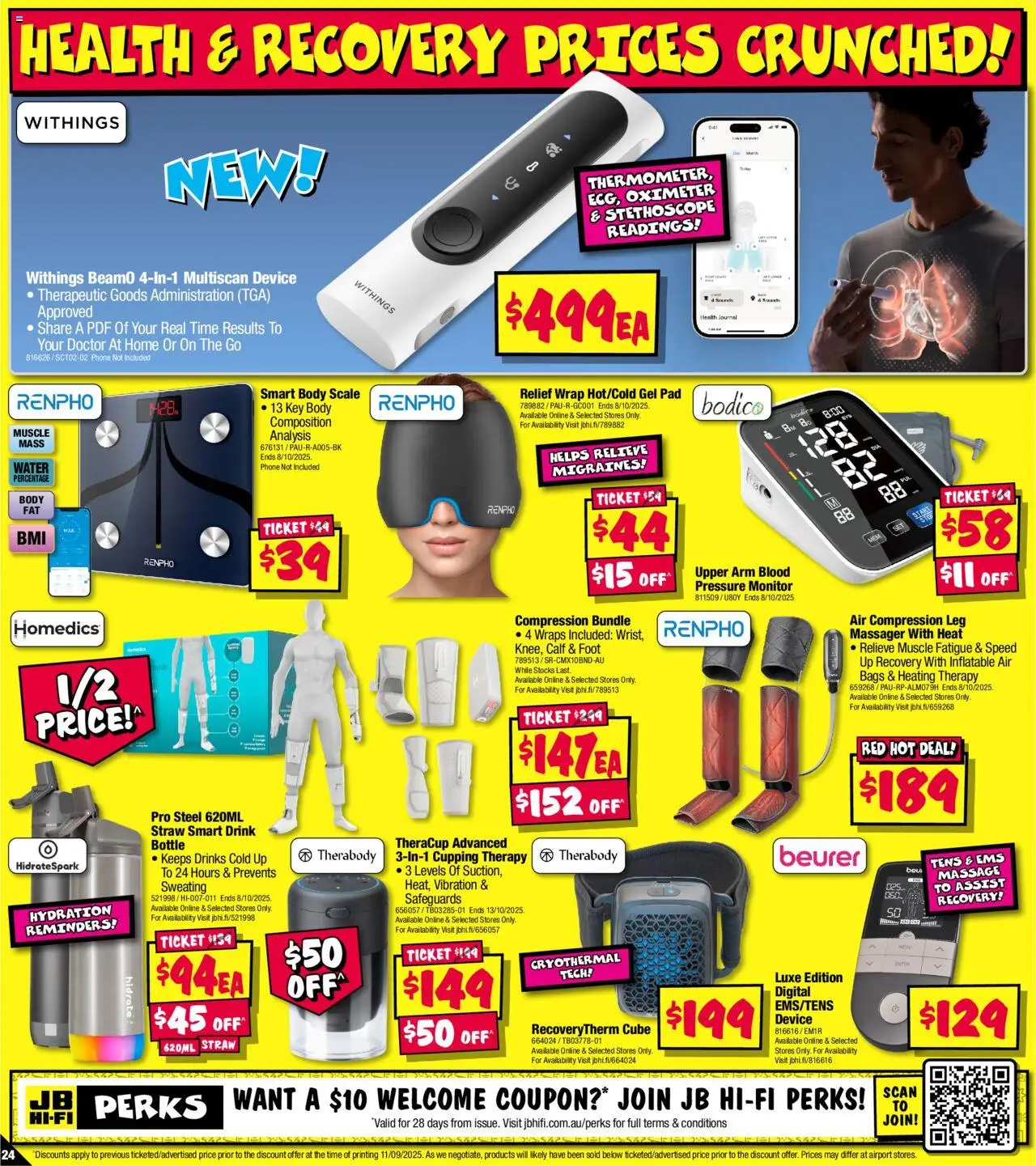 JB Hi-Fi catalogue - valid from 25.09.2025 | Page: 24 | Products: Compression, Digital, Phone, Monitor