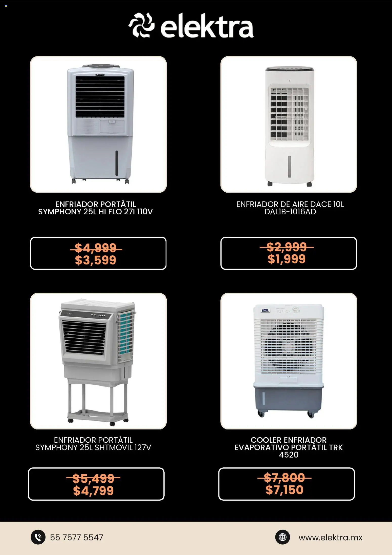 Nuevas ofertas de Elektra válidas en toda la República Mexicana desde el 28.04.2026. ¡Encuentra las mejores ofertas en Elektra catálogo! | Página: 4