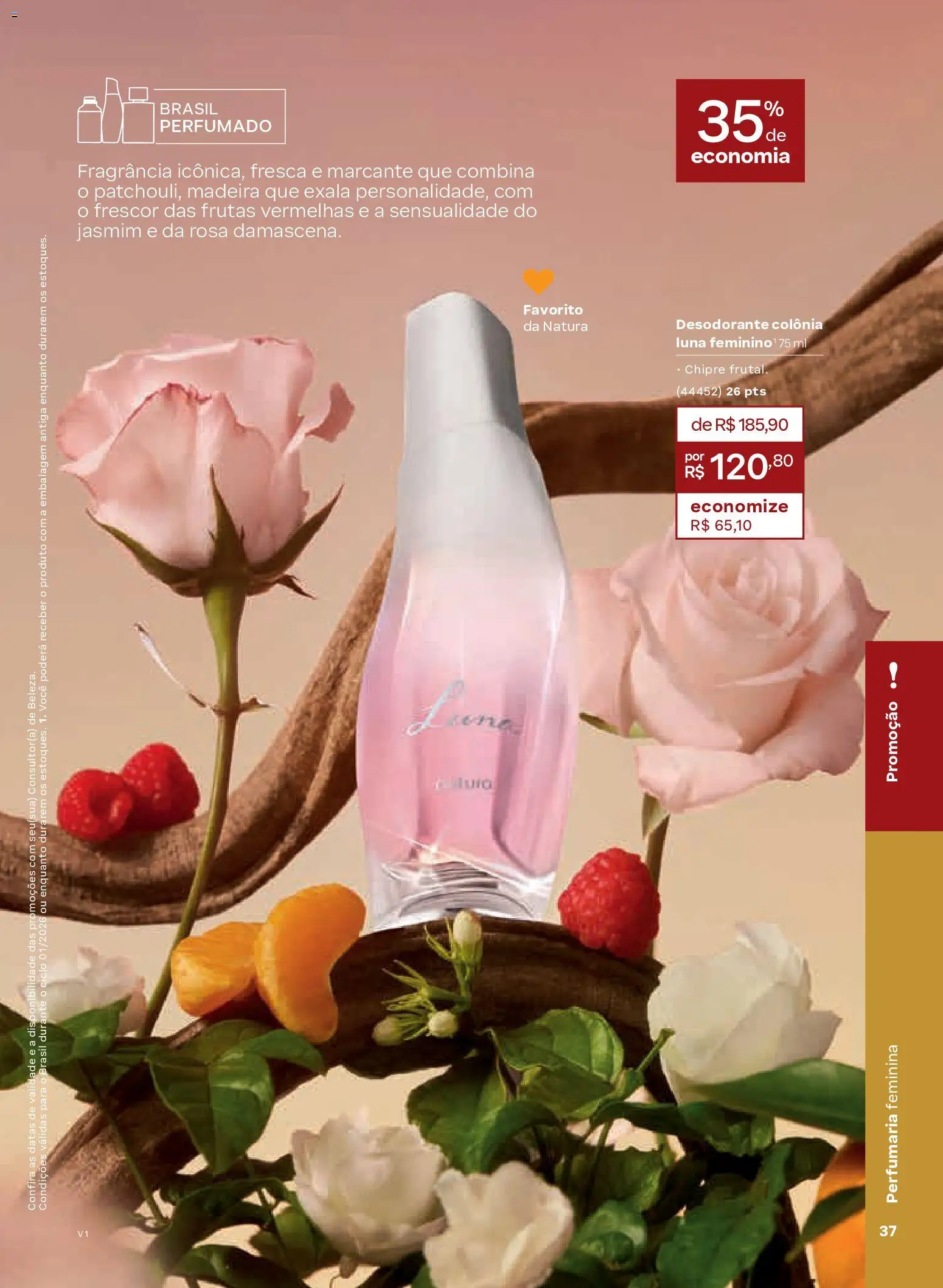 Natura Folheto - válido de 26.12.2025 | Página: 37 | Produtos: Fragrância, Desodorante