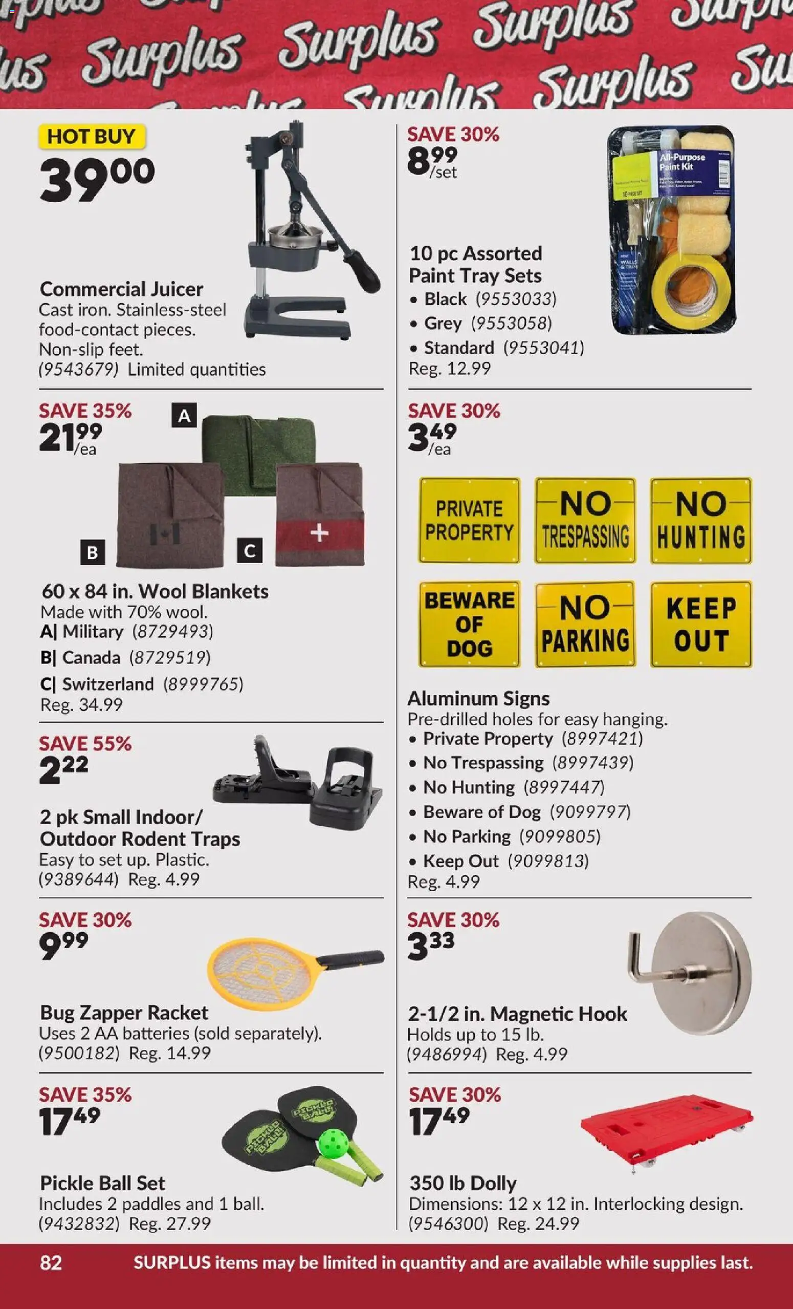 Princess Auto flyer valid from 10.03.2026 | Page: 87 | Products: PC, Juicer