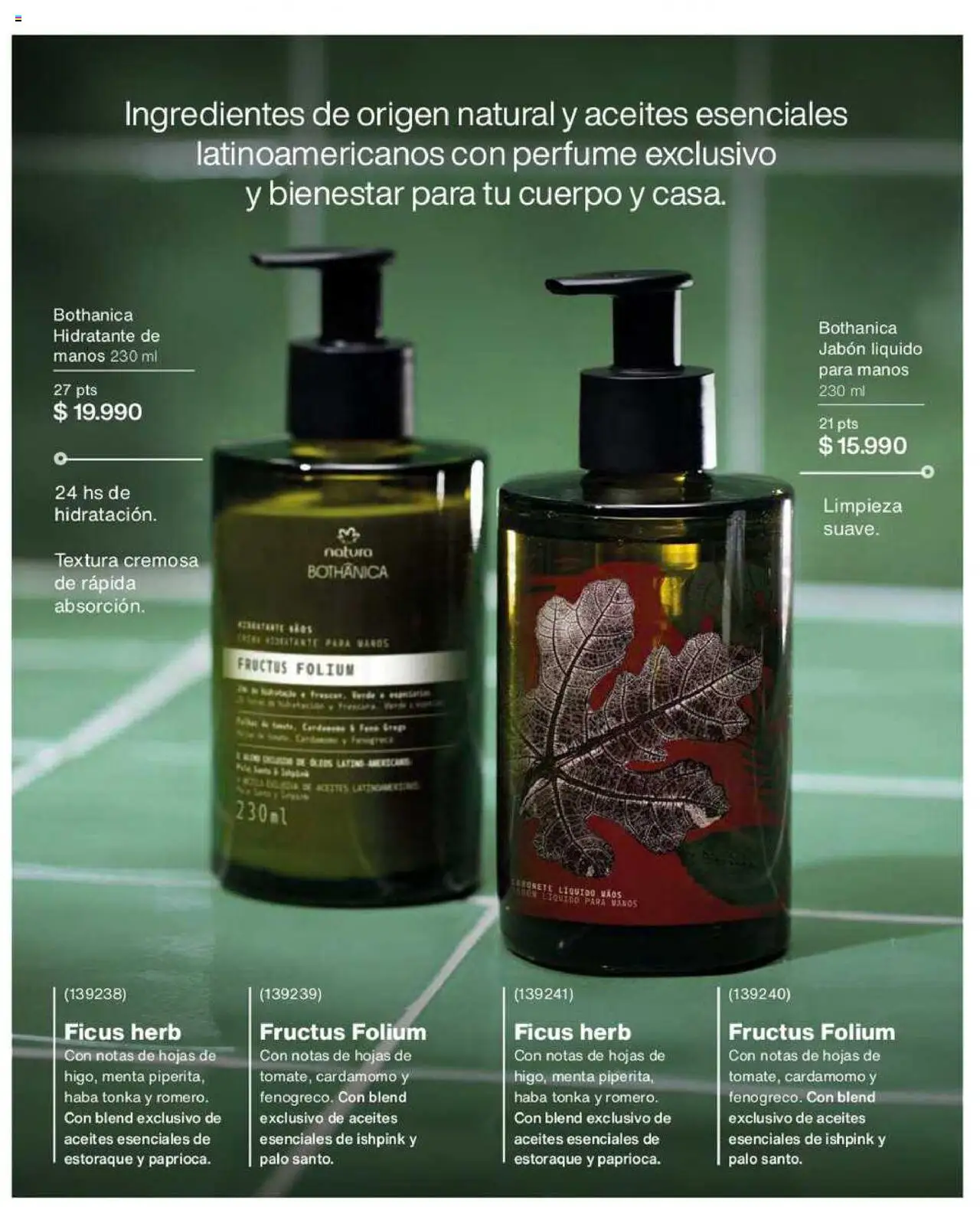 Natura catálogo │ válido desde el 22.07.2025 | Página: 19 | Productos: Perfume, Jabón, Jabón líquido