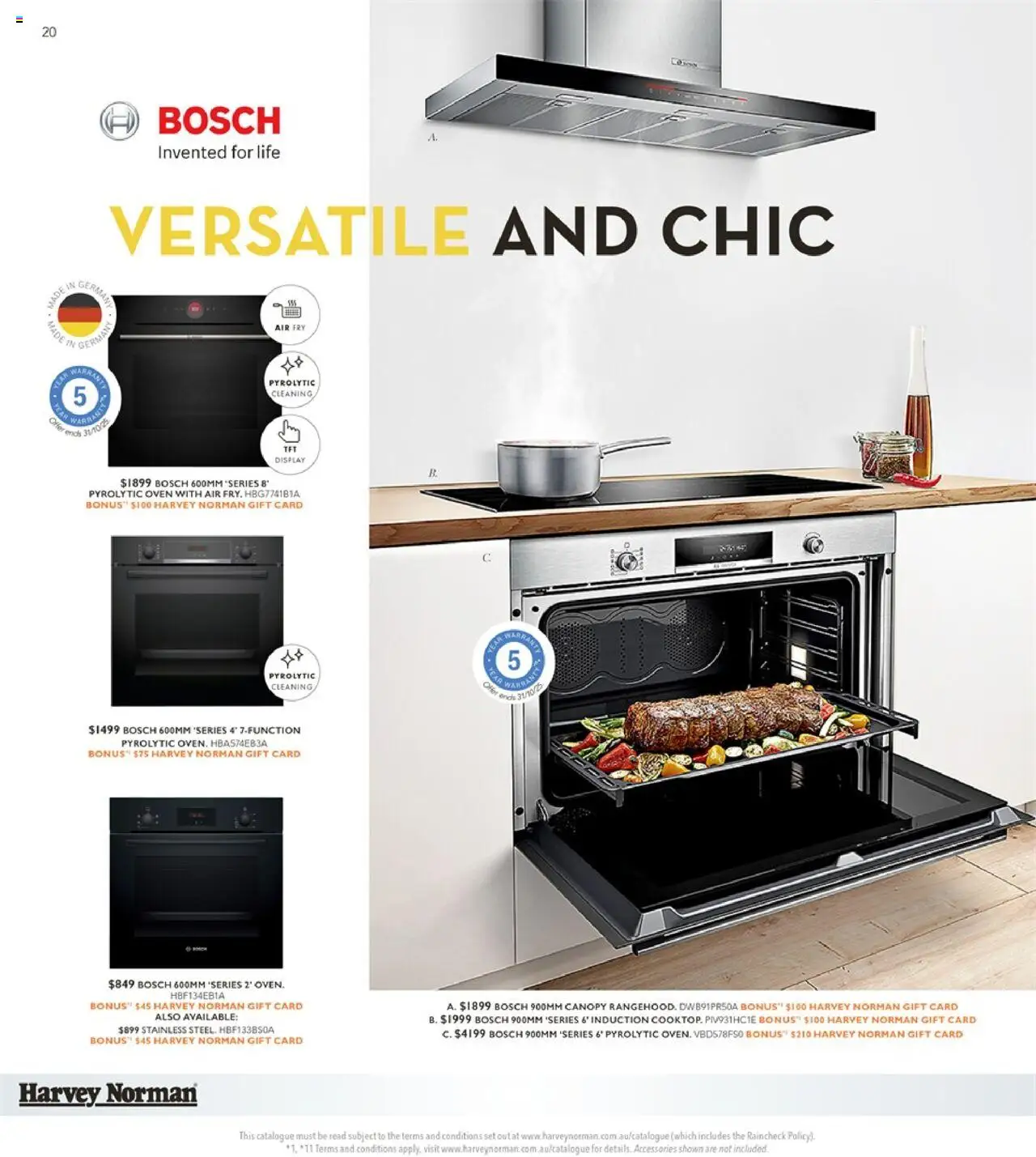 Harvey Norman catalogue - valid from 10.10.2025 | Page: 20 | Products: Accessories, Oven