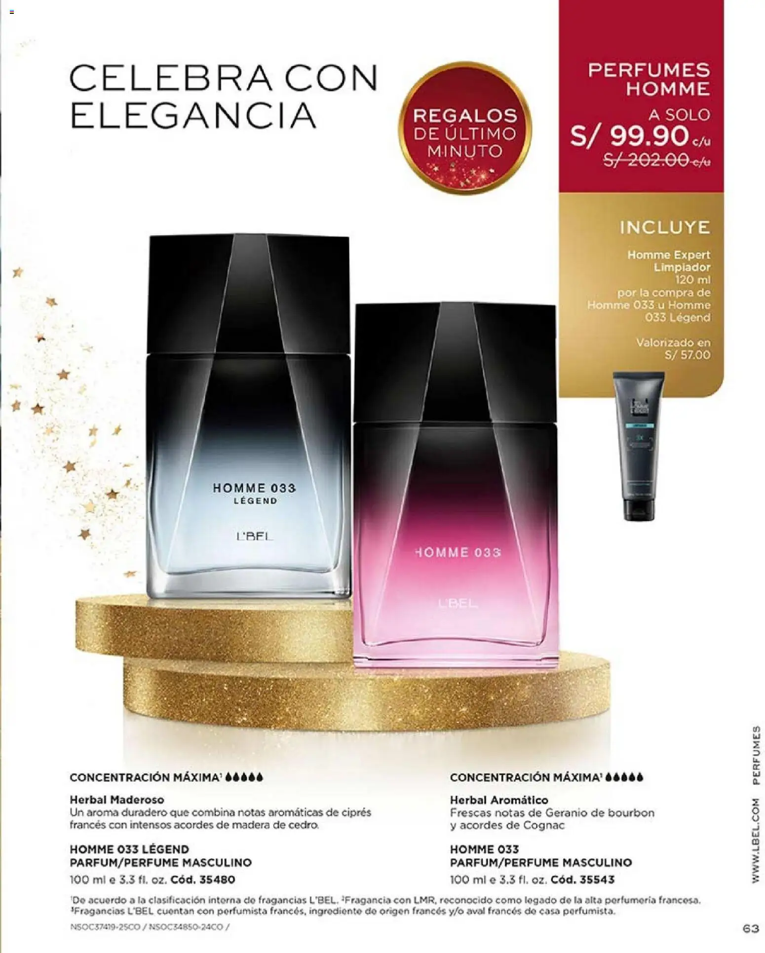 Catálogo L'Bel válido desde 18.12.2025 | Página: 63 | Productos: Fragancia