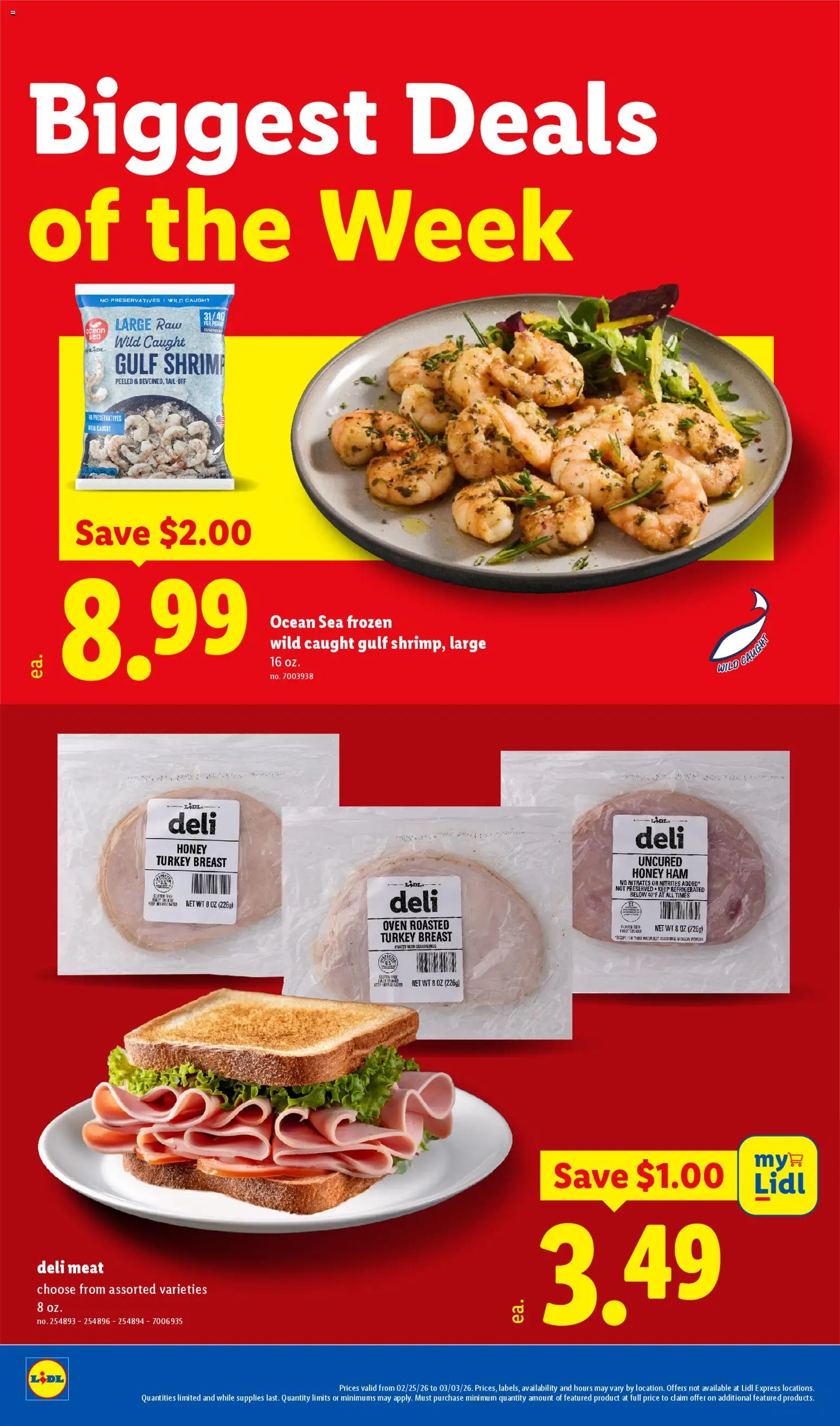 Lidl Weekly Ad - valid from 25.02.2026 | Page: 6 | Products: Ham, Oven