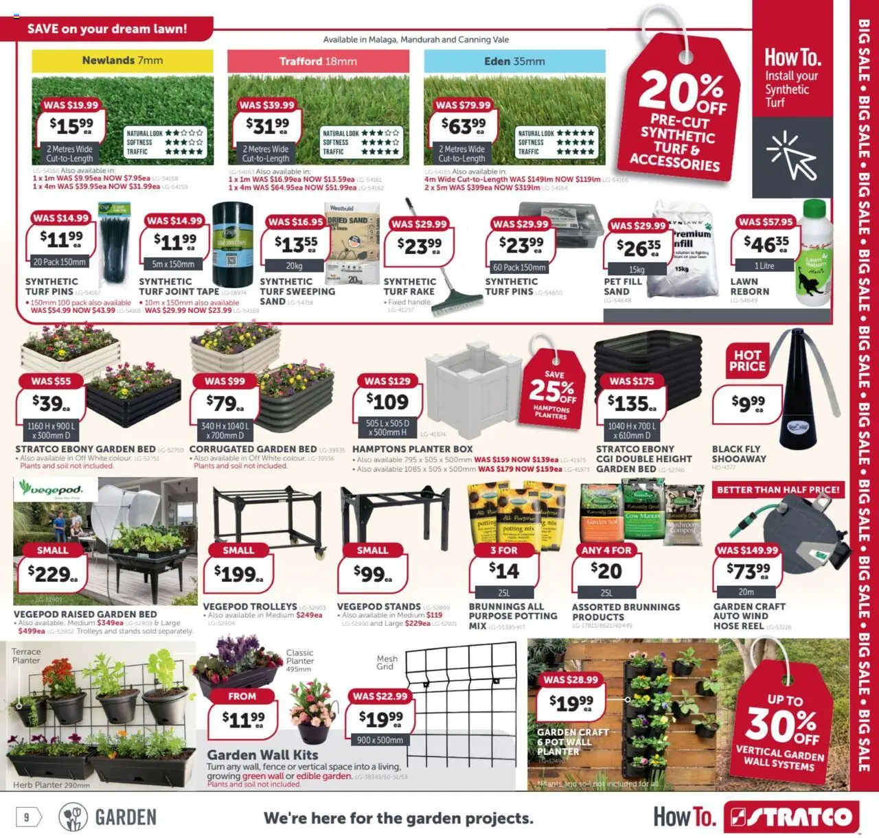 Stratco catalogue - valid from 19.09.2025 | Page: 9 | Products: Box, Fence, Rake, Soil