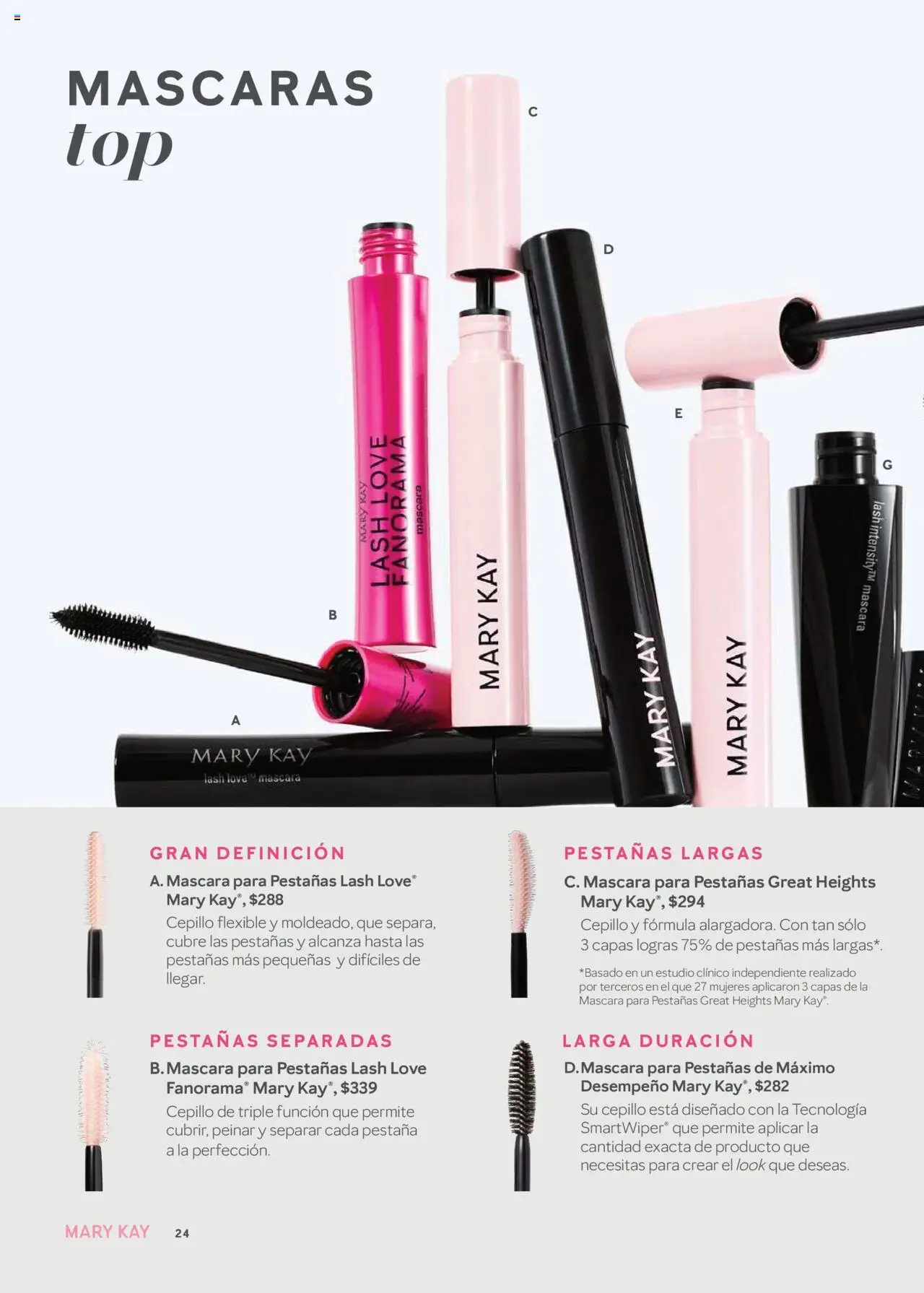 Nuevas ofertas de Mary Kay válidas en toda la República Mexicana desde el 01.09.2025. ¡Encuentra las mejores ofertas en Mary Kay catálogo! | Página: 24 | Productos: Agua, Aceite, Mate, Delineador