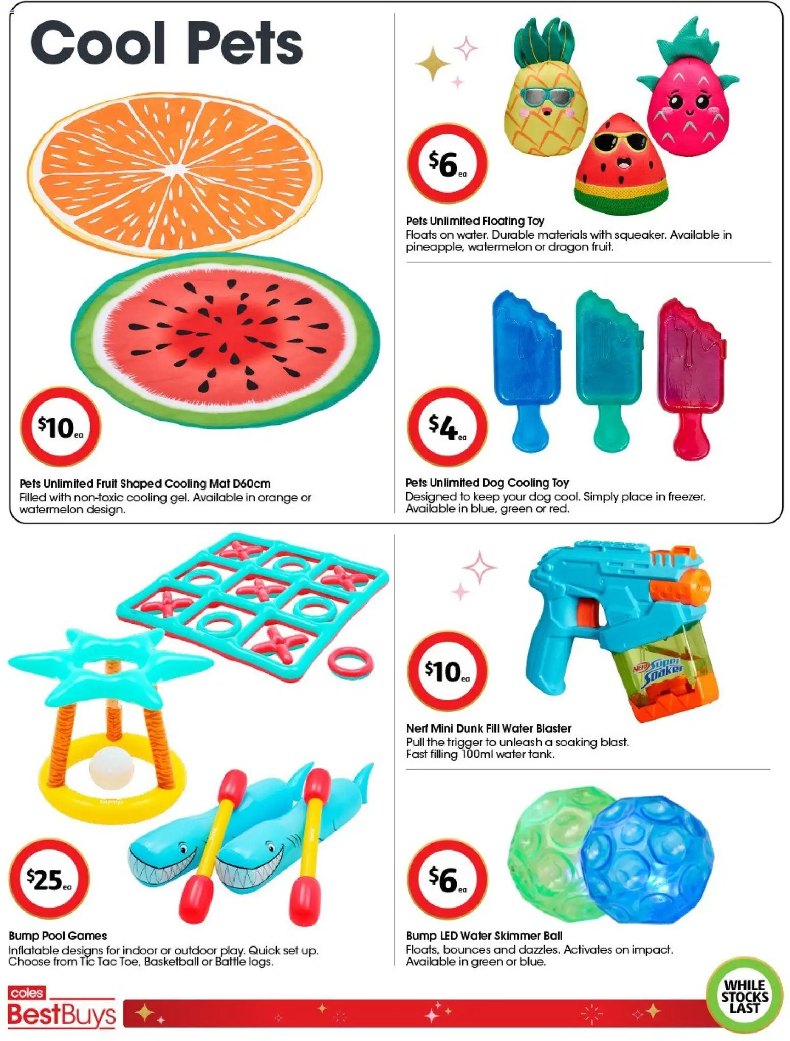 Coles catalogue - valid from 19.12.2025 | Page: 6 | Products: Basketball, Water, Watermelon