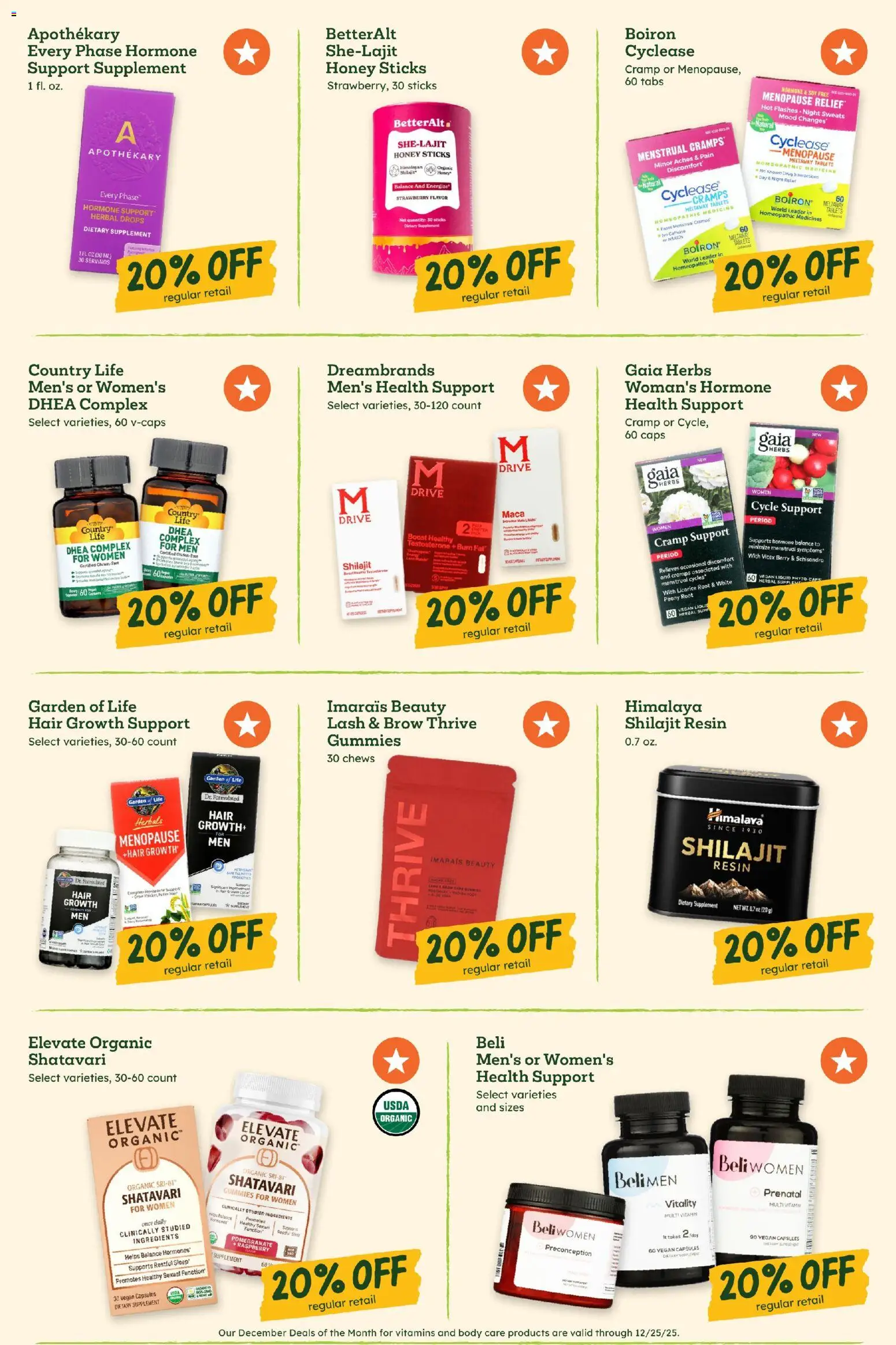 Sprouts Monthly Ad - valid from 03.12.2025 | Page: 34 | Products: Vitamin, Raspberry