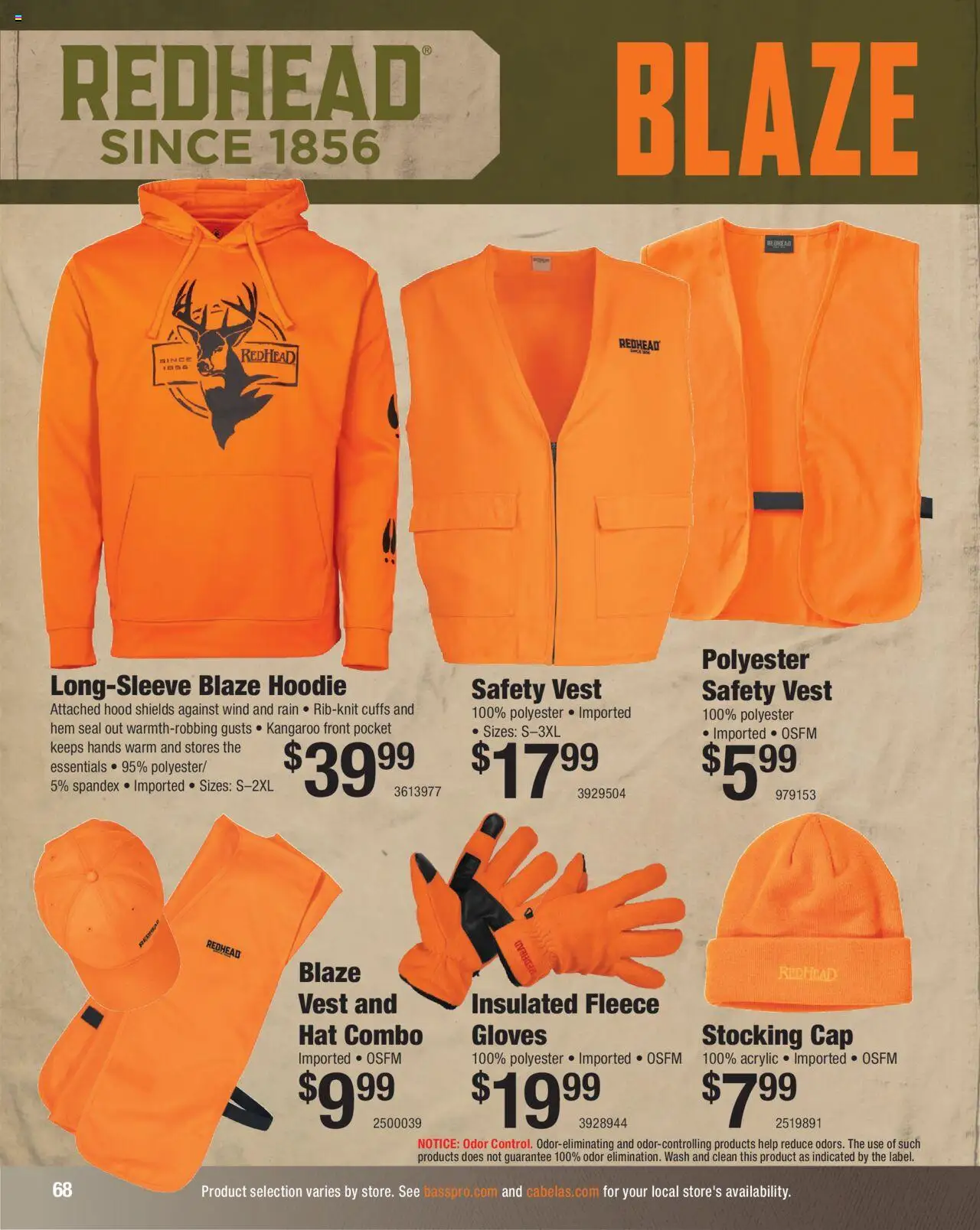 Cabela's Hunting Master 25 - valid from 11.08.2025 | Page: 68 | Products: Hoodie, Hat, Cap, Gloves
