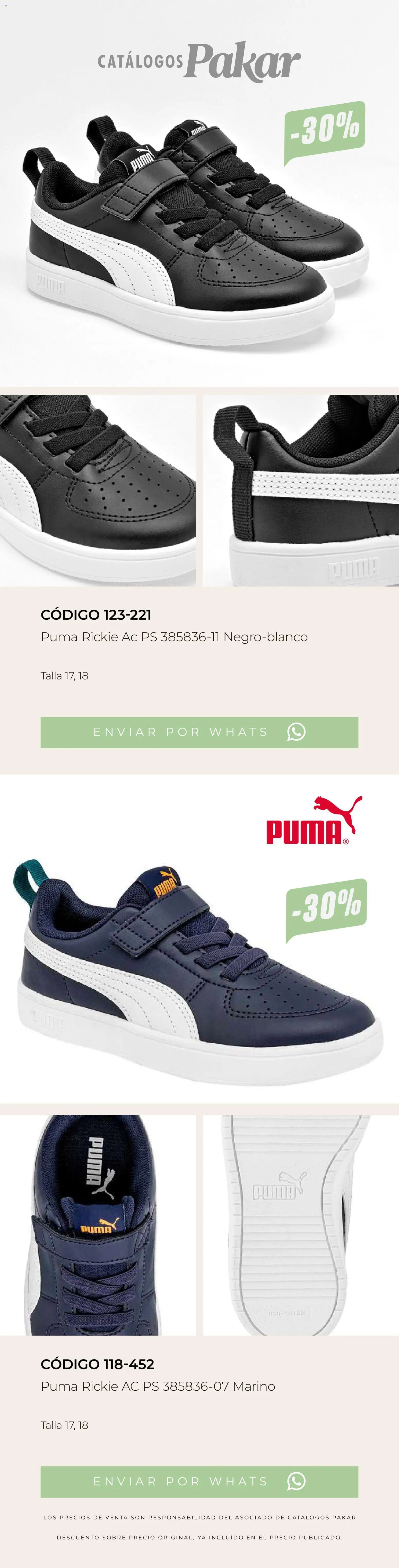 Nuevas ofertas de SC Pakar válidas en toda la República Mexicana desde el 13.03.2026. ¡Encuentra las mejores ofertas en SC Pakar catálogo Últimos pares premium ! | Página: 79