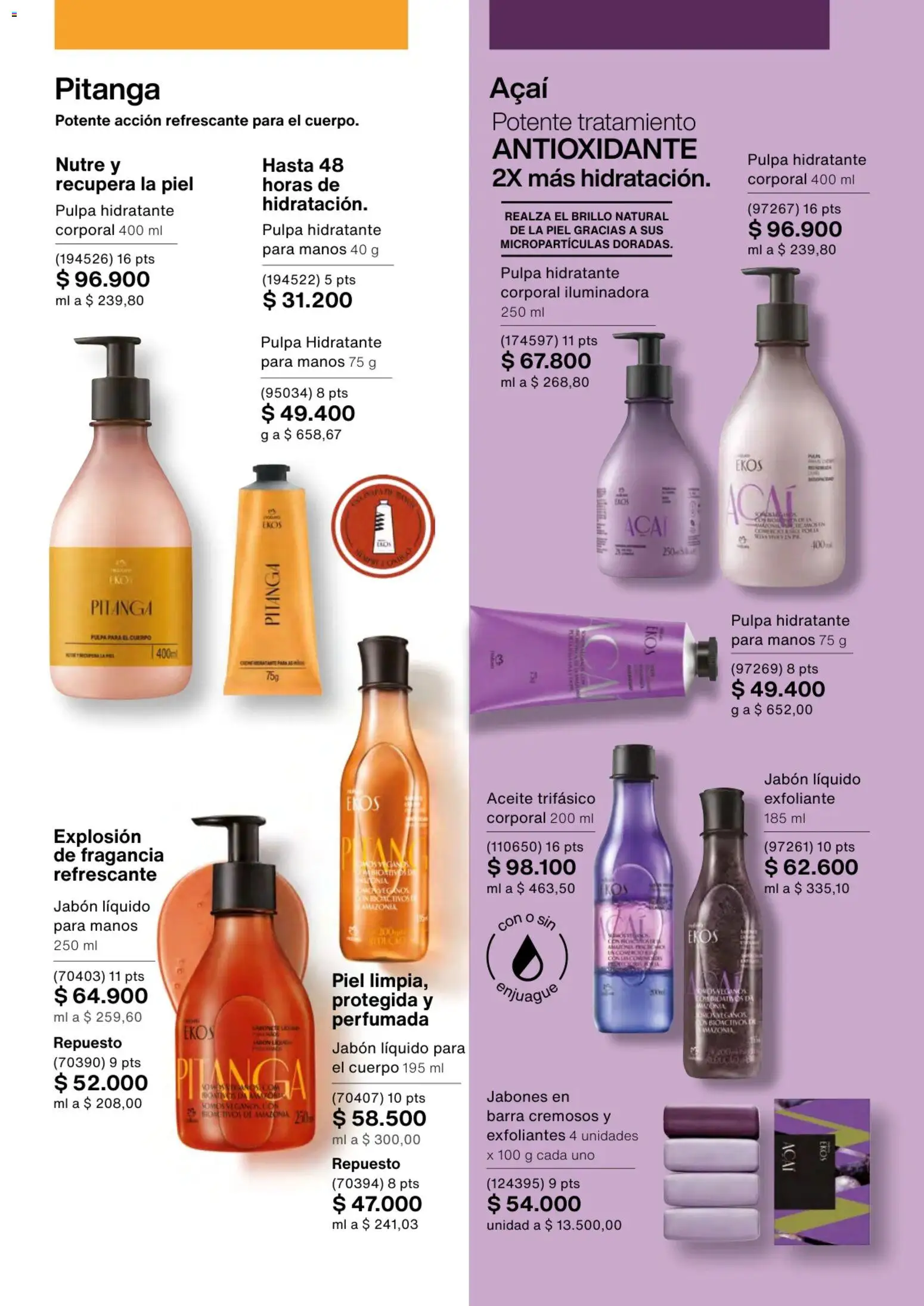 Natura revista - valida desde el 01.02.2026 | Página: 118 | Productos: Tobillera, Fragancia, Jabón, Aceite