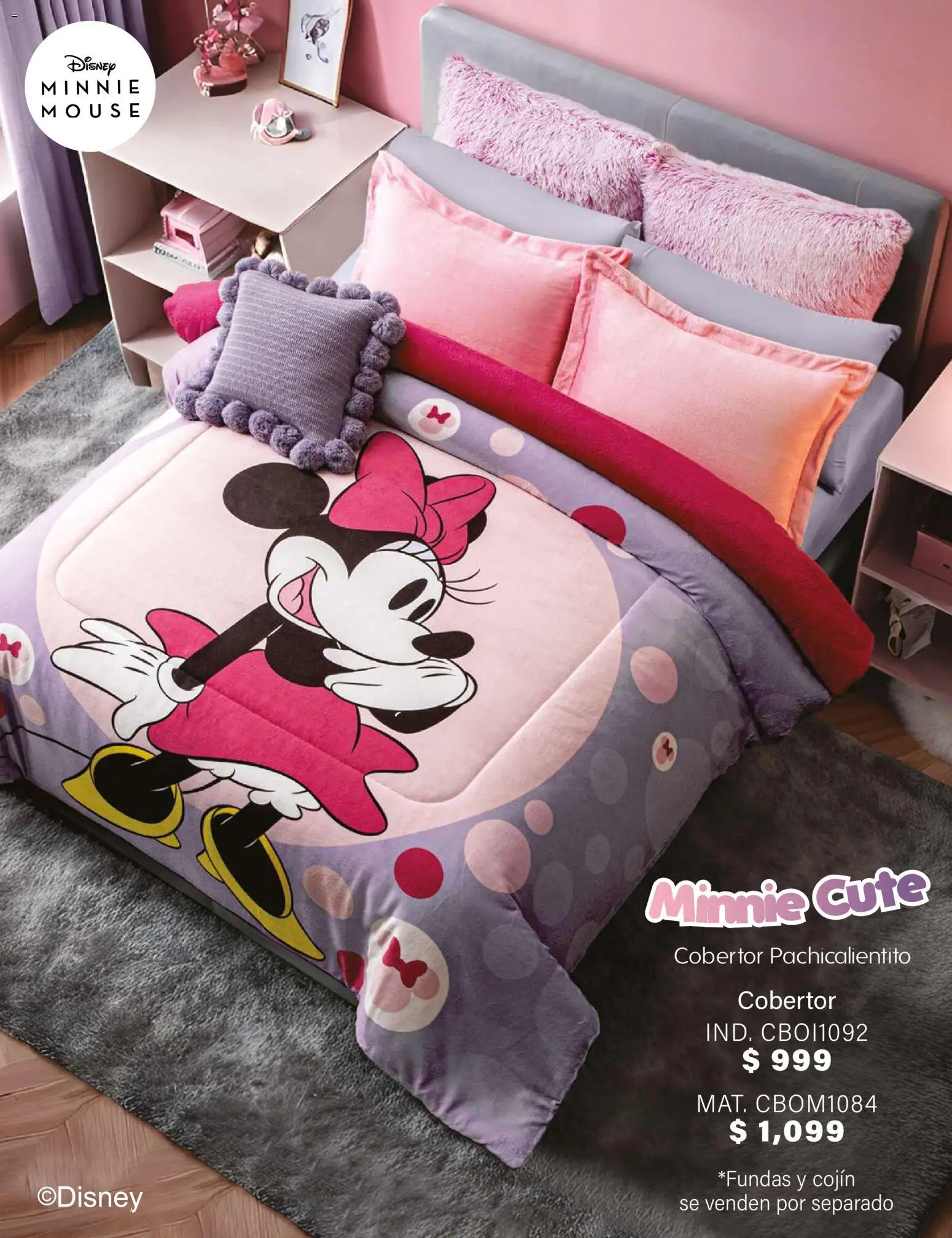 Nuevas ofertas de Colchas Concord válidas en toda la República Mexicana desde el 27.11.2025. ¡Encuentra las mejores ofertas en Colchas Concord catálogo Infantil! | Página: 74 | Productos: Cobertor, Mouse