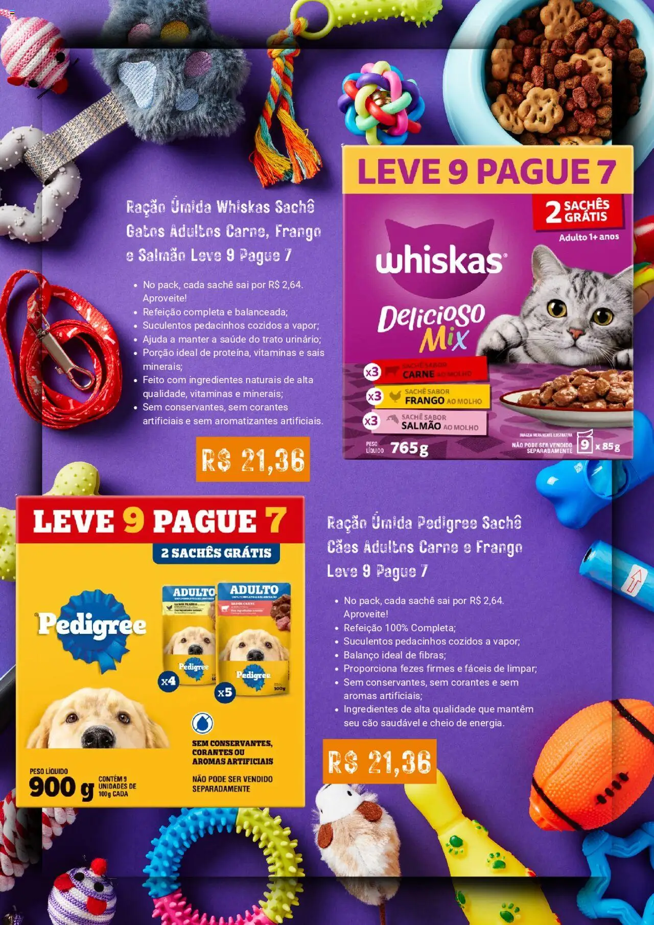 Cobasi Folheto - válido de 15.08.2025 | Página: 5 | Produtos: Salmão, Carne, Frango
