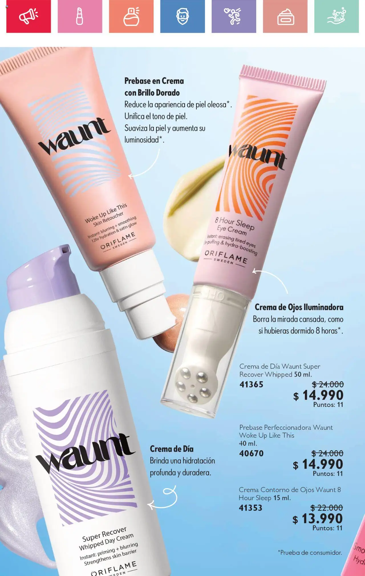 Oriflame catálogo │ válido desde el 23.08.2025 | Página: 72 | Productos: Contorno, Brillo, Crema, Contorno de ojos