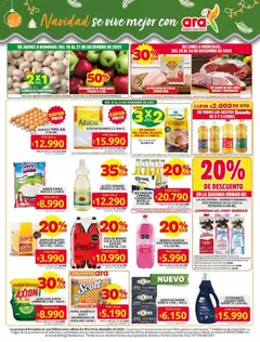 Ara - Ahorra con precios bajos y ofertas en la canasta familiar | ara -  Vista previa de la revista de la tienda Ara valido desde el 18.12.2025