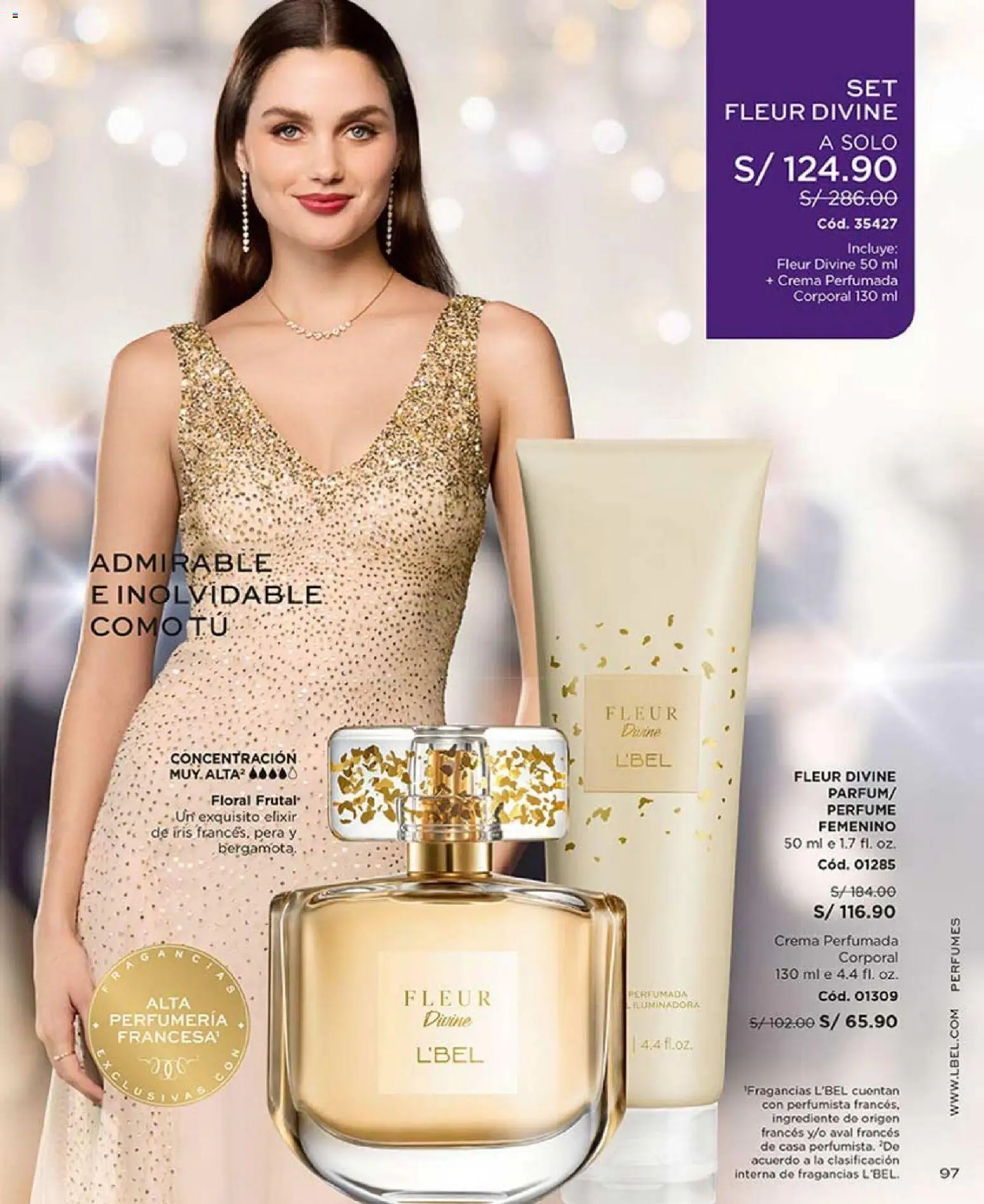 Catálogo L'Bel válido desde 31.01.2026 | Página: 101 | Productos: Crema, Perfume