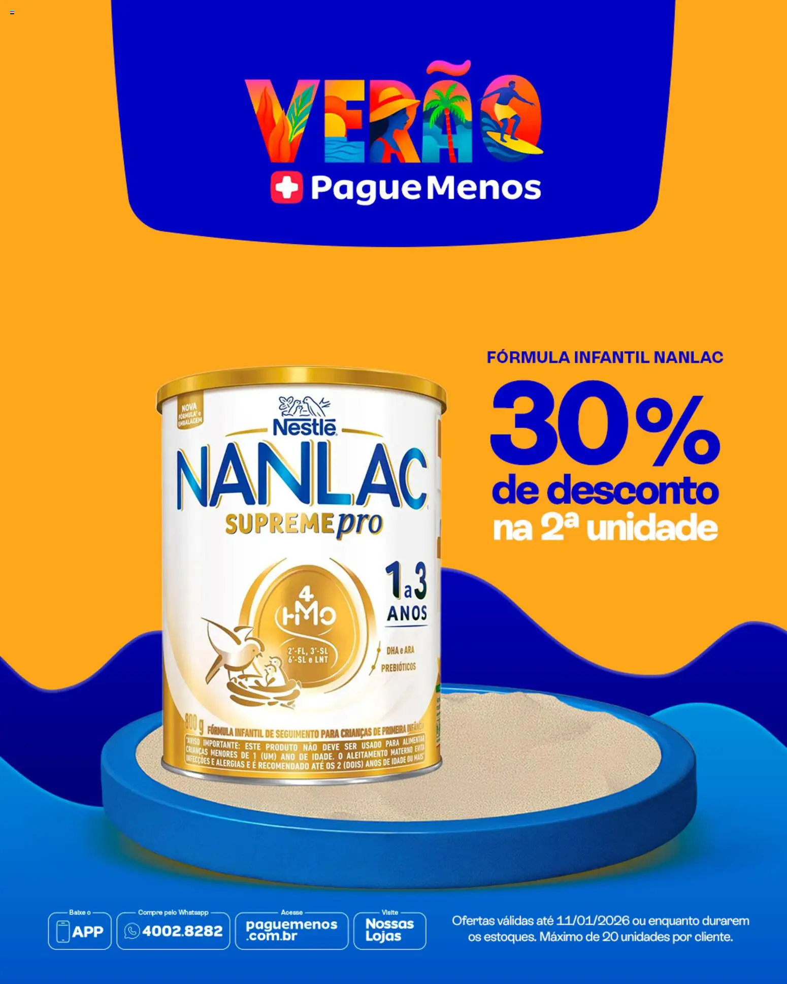 Pague Menos Folheto - válido de 06.01.2026 | Página: 3 | Produtos: Fórmula infantil