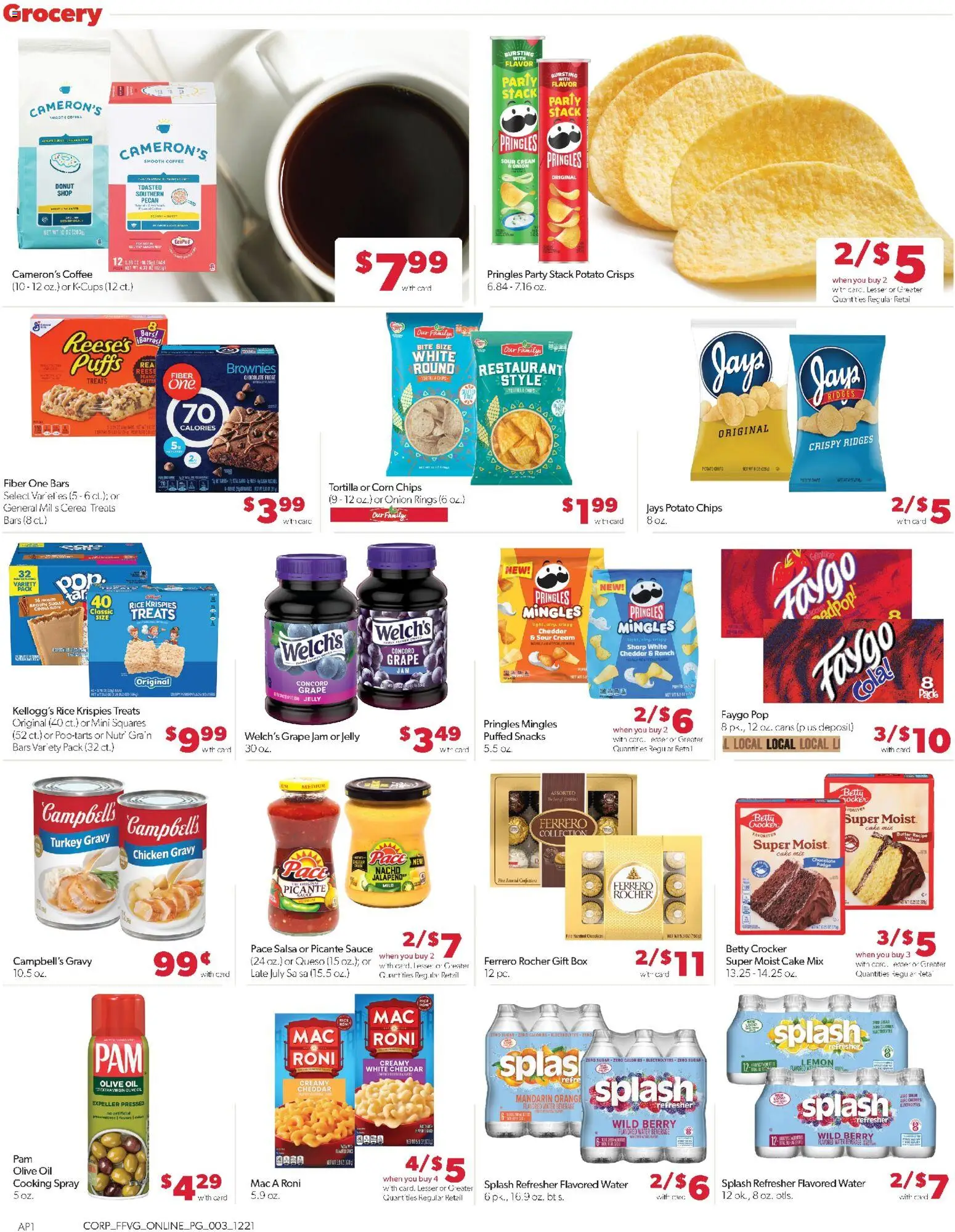Family Fare Weekly Ad - MI - valid from 19.12.2025 | Page: 15 | Products: Butter, Rice, Sauce, Onion