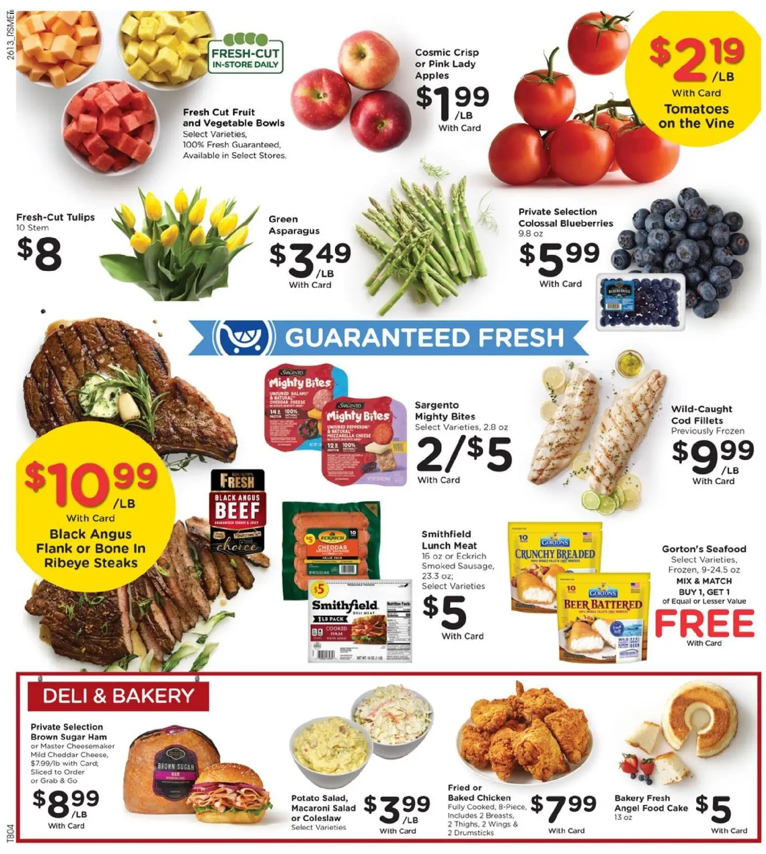 Pick ‘n Save Weekly Ad - valid from 29.04.2026 | Page: 13 | Products: Asparagus, Tomatoes, Beef, Salad