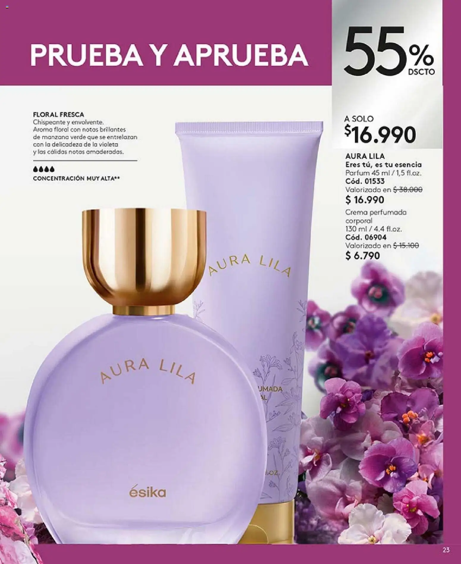 Catálogo Ésika Campaña 3 │ válido desde el 01.02.2026 | Página: 23 | Productos: Manzana, Crema