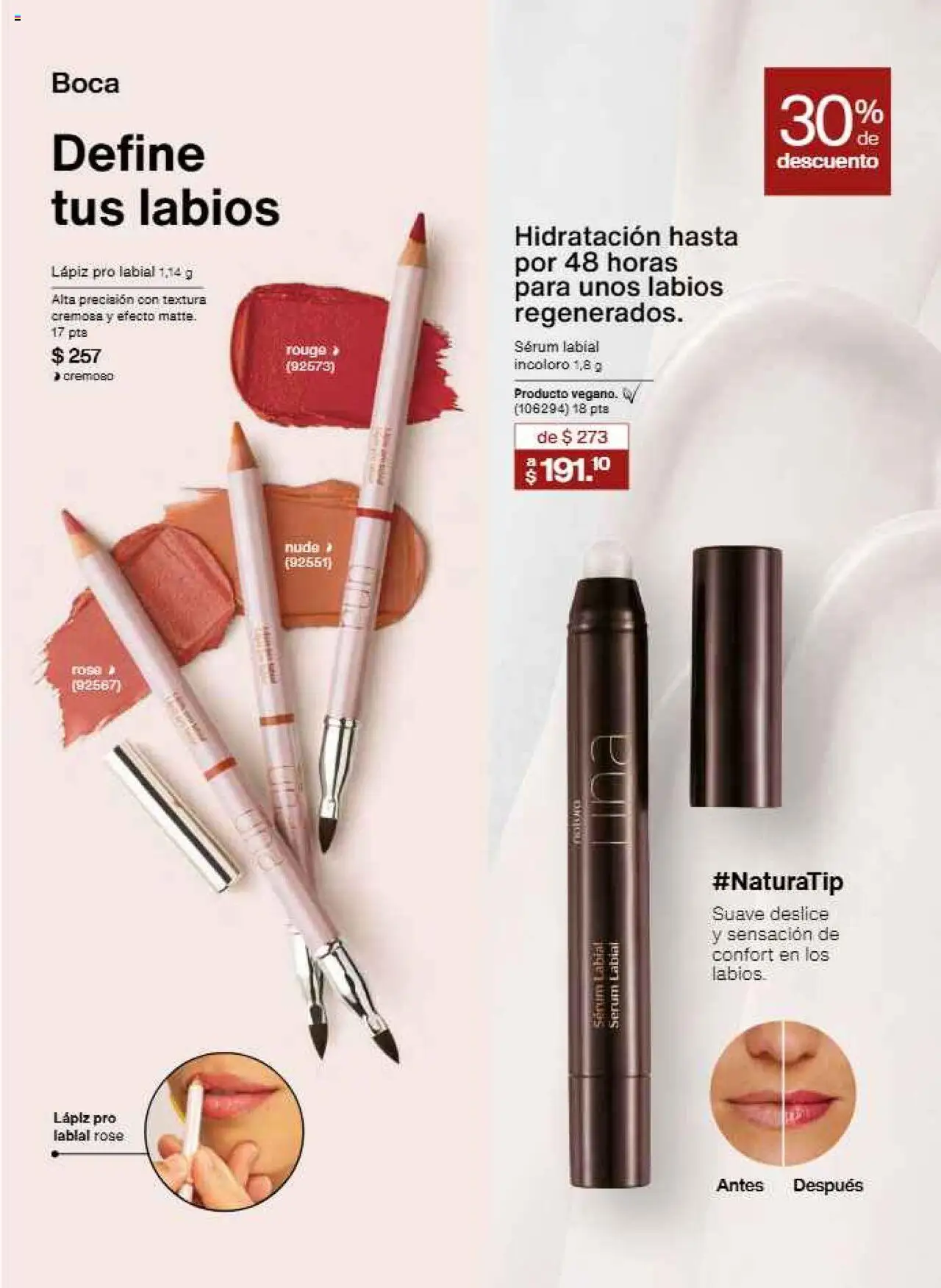 Nuevas ofertas de Natura válidas en toda la República Mexicana desde el 21.07.2025. ¡Encuentra las mejores ofertas en Natura - Campaña12 2025! | Página: 52 | Productos: Serum