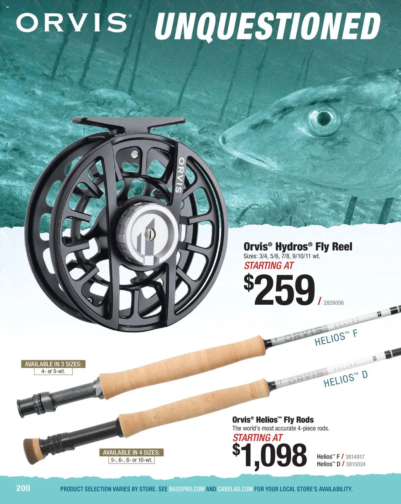 Cabela's Saltwater Specialist 25 - valid from 01.01.2025 | Page: 200