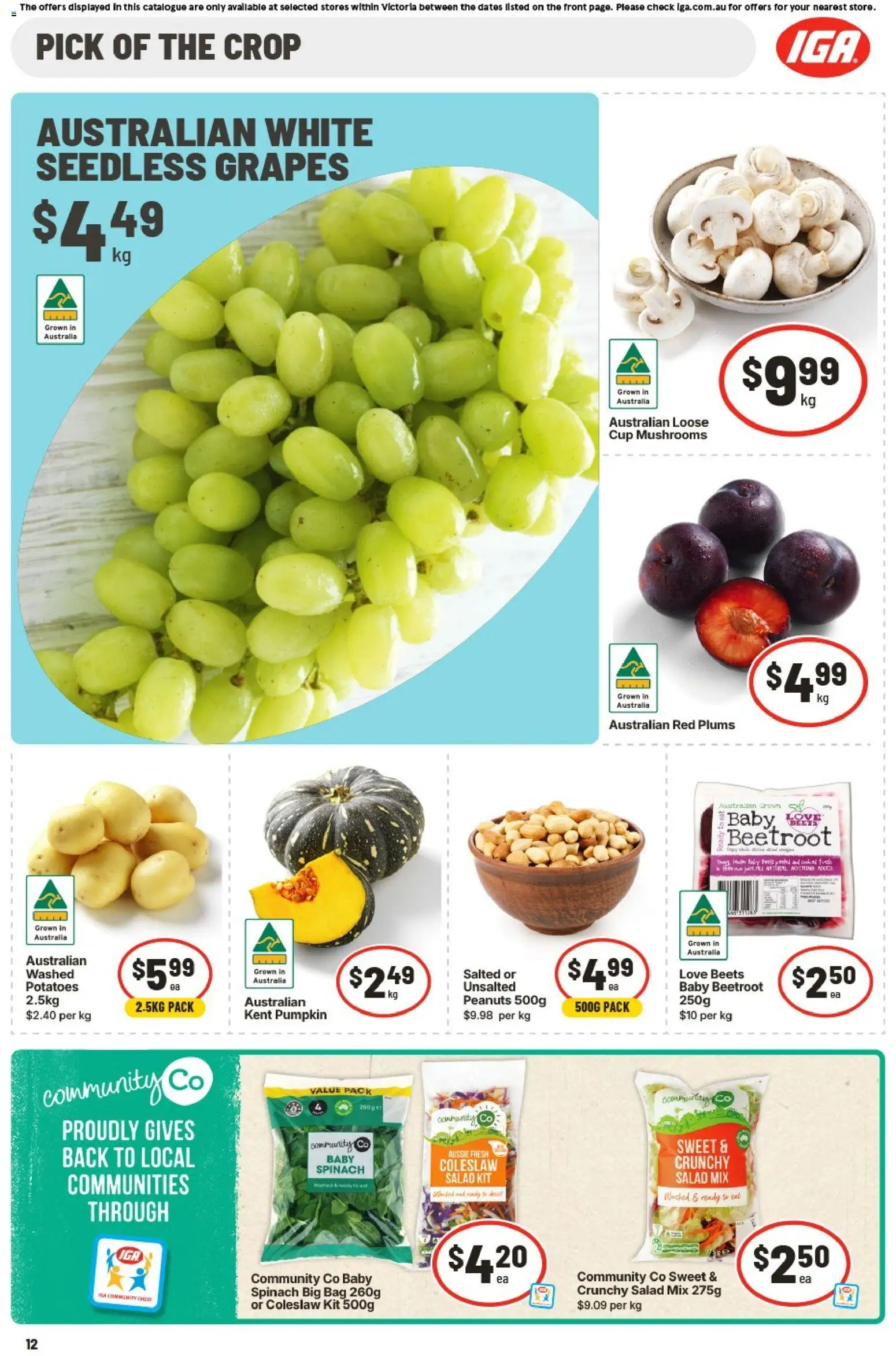 IGA catalogue - valid from 04.03.2026 | Page: 15 | Products: Curry, Milk, Honey, Cream