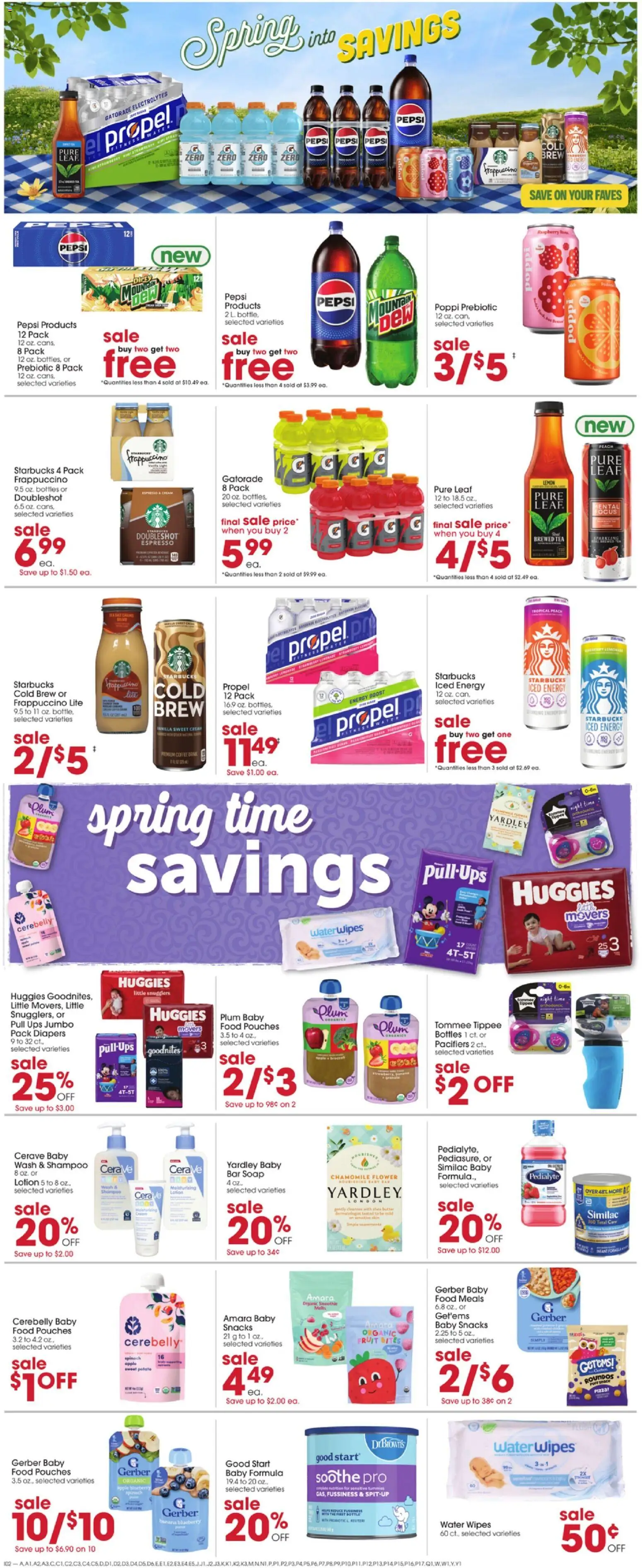 Giant Eagle Weekly Ad - valid from 30.04.2026 | Page: 5 | Products: Shampoo, Bar Soap, Baby food, Water
